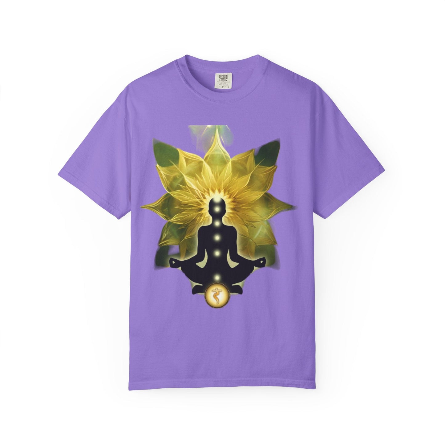 Mindful Meditation T-Shirt | Spiritual Garment-Dyed Tee for Yoga Lovers, Gift for Wellness Enthusiasts, Perfect for Birthdays, Mindfulness