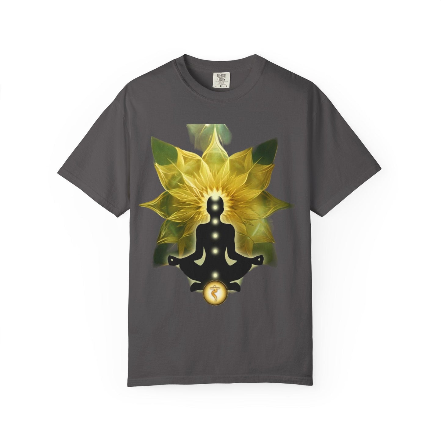 Mindful Meditation T-Shirt | Spiritual Garment-Dyed Tee for Yoga Lovers, Gift for Wellness Enthusiasts, Perfect for Birthdays, Mindfulness
