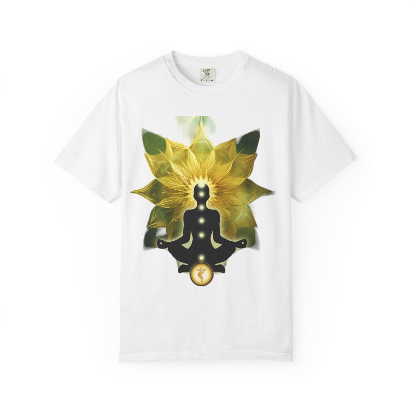 Mindful Meditation T-Shirt | Spiritual Garment-Dyed Tee for Yoga Lovers, Gift for Wellness Enthusiasts, Perfect for Birthdays, Mindfulness