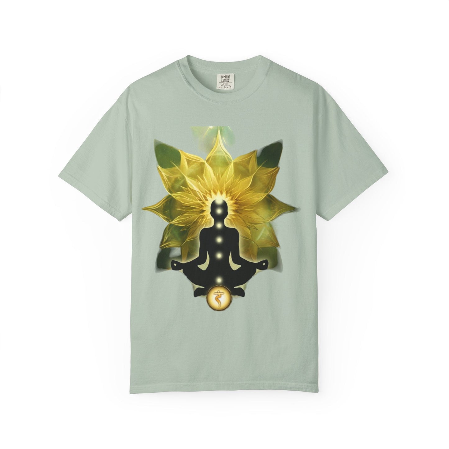 Mindful Meditation T-Shirt | Spiritual Garment-Dyed Tee for Yoga Lovers, Gift for Wellness Enthusiasts, Perfect for Birthdays, Mindfulness