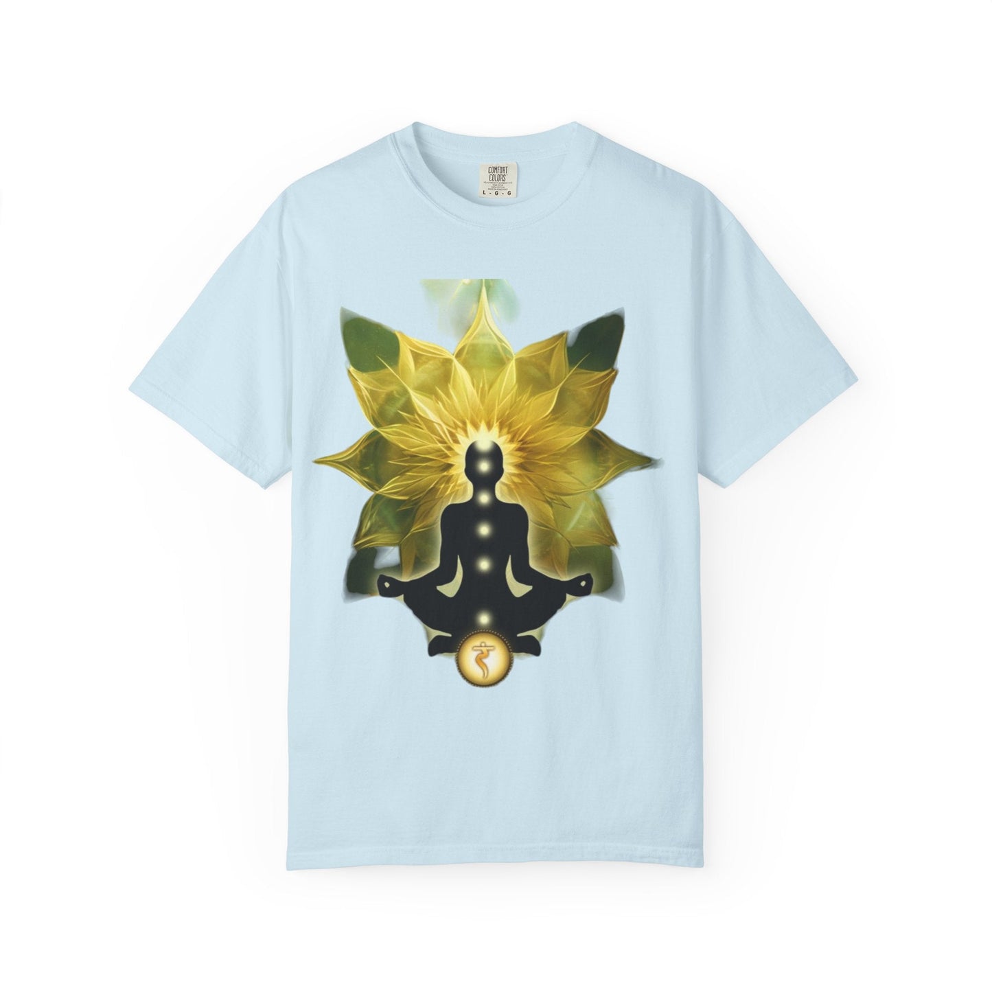 Mindful Meditation T-Shirt | Spiritual Garment-Dyed Tee for Yoga Lovers, Gift for Wellness Enthusiasts, Perfect for Birthdays, Mindfulness