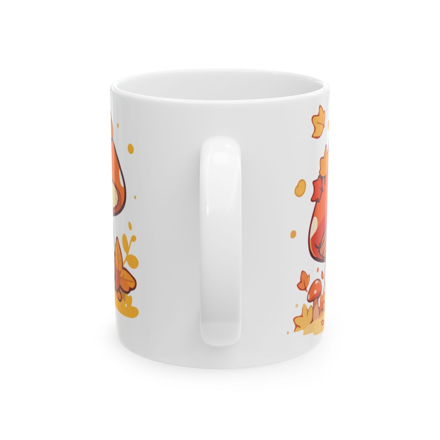 Mushroom coffee Mug, Nature Lover Gift, Botanical Coffee Cup, Kitchen Decor, Tea Lover Gift, Gardener Mug, Plant Lover Gift