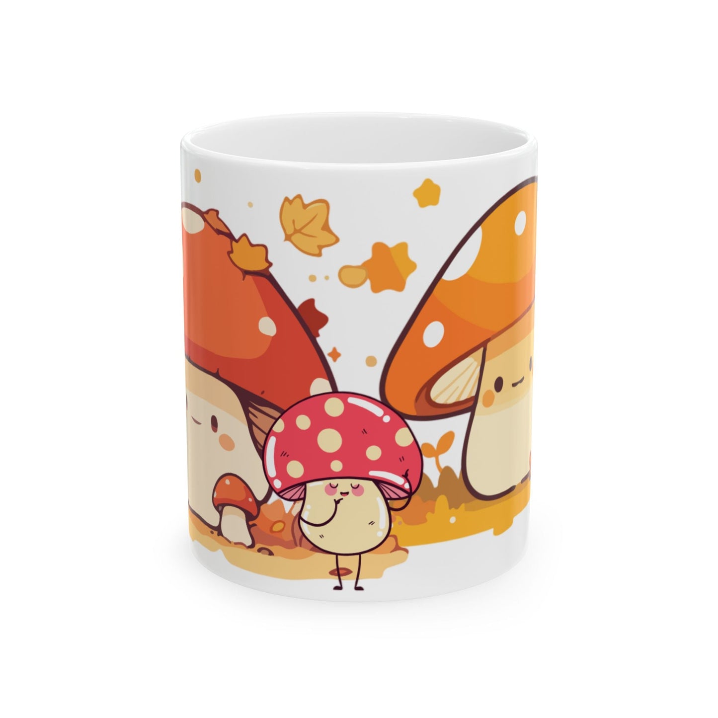 Mushroom coffee Mug, Nature Lover Gift, Botanical Coffee Cup, Kitchen Decor, Tea Lover Gift, Gardener Mug, Plant Lover Gift
