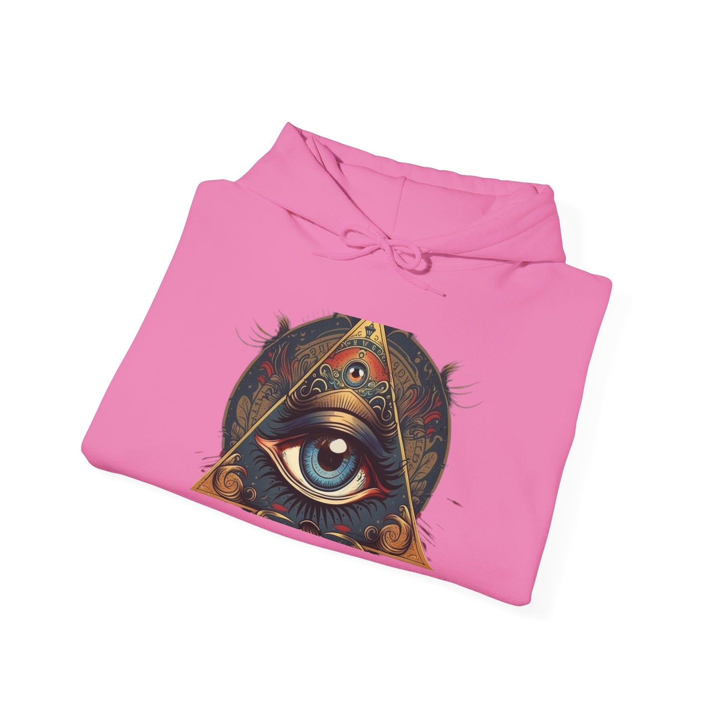 Mystical All-Seeing Eye Hoodie - Cozy Unisex Oversized Sweatshirt, Perfect for Gifts, Spiritual Style, Everyday Wear, Casual Comfort
