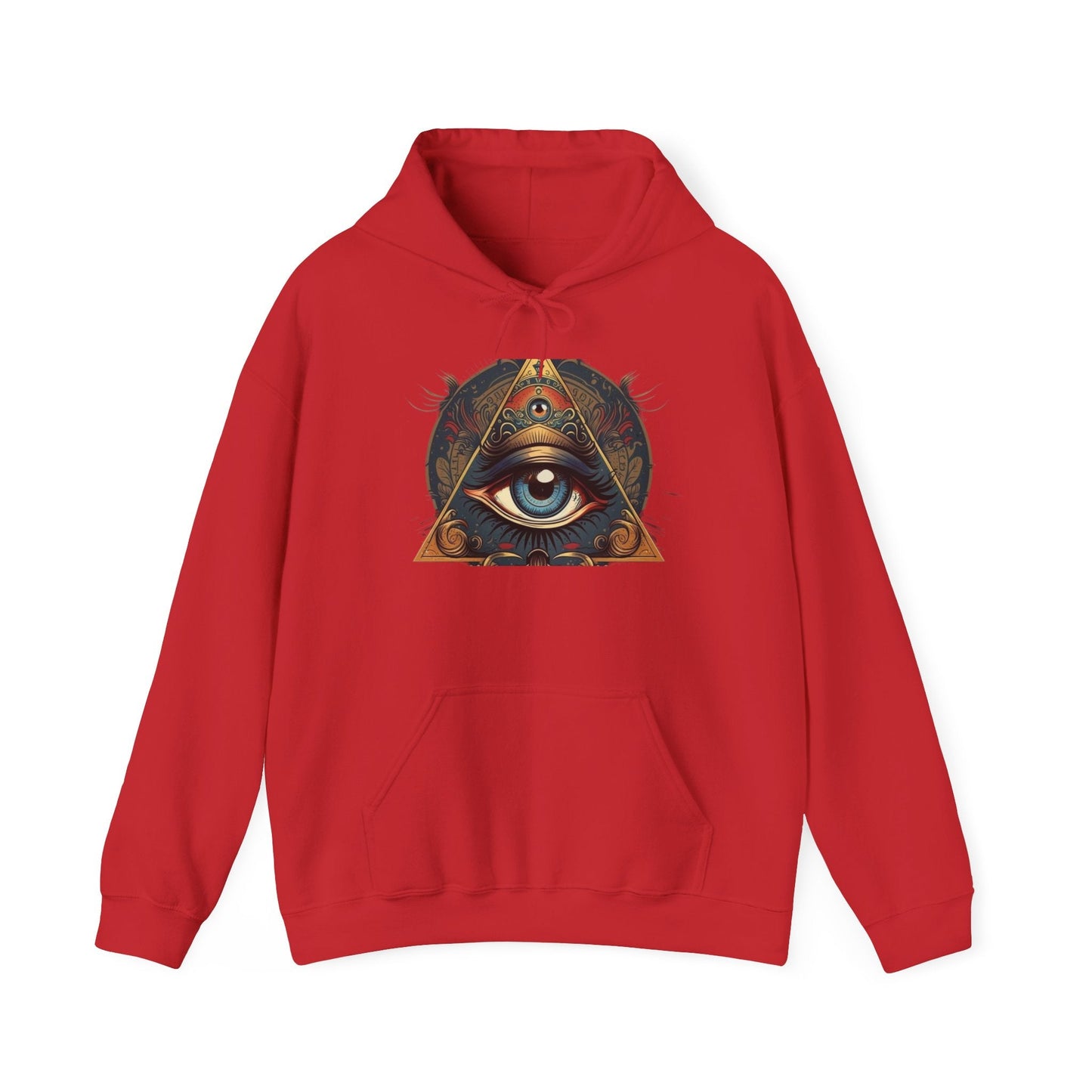 Mystical All-Seeing Eye Hoodie - Cozy Unisex Oversized Sweatshirt, Perfect for Gifts, Spiritual Style, Everyday Wear, Casual Comfort
