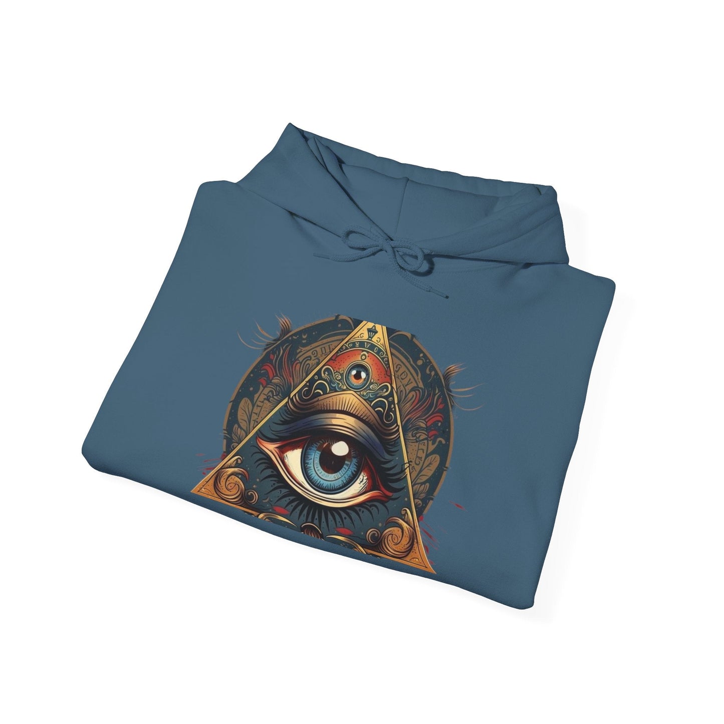 Mystical All-Seeing Eye Hoodie - Cozy Unisex Oversized Sweatshirt, Perfect for Gifts, Spiritual Style, Everyday Wear, Casual Comfort