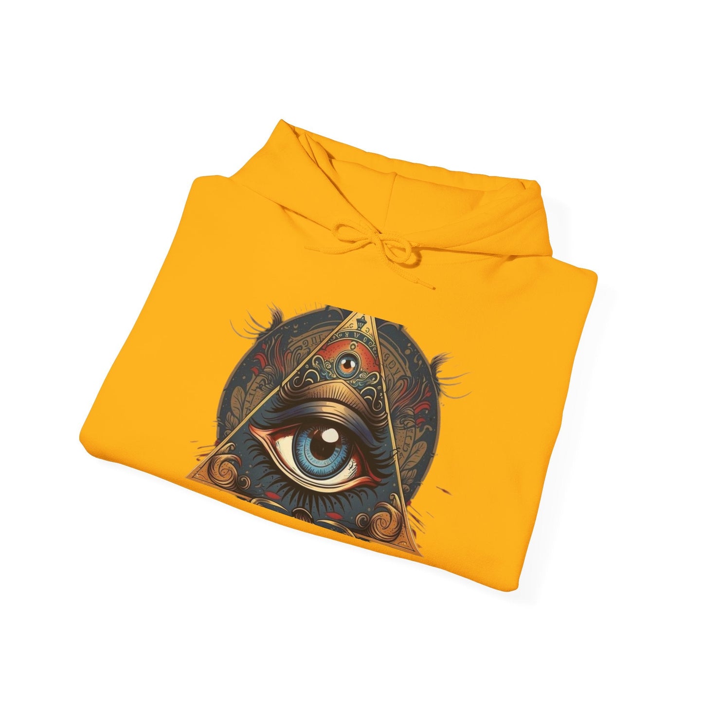 Mystical All-Seeing Eye Hoodie - Cozy Unisex Oversized Sweatshirt, Perfect for Gifts, Spiritual Style, Everyday Wear, Casual Comfort