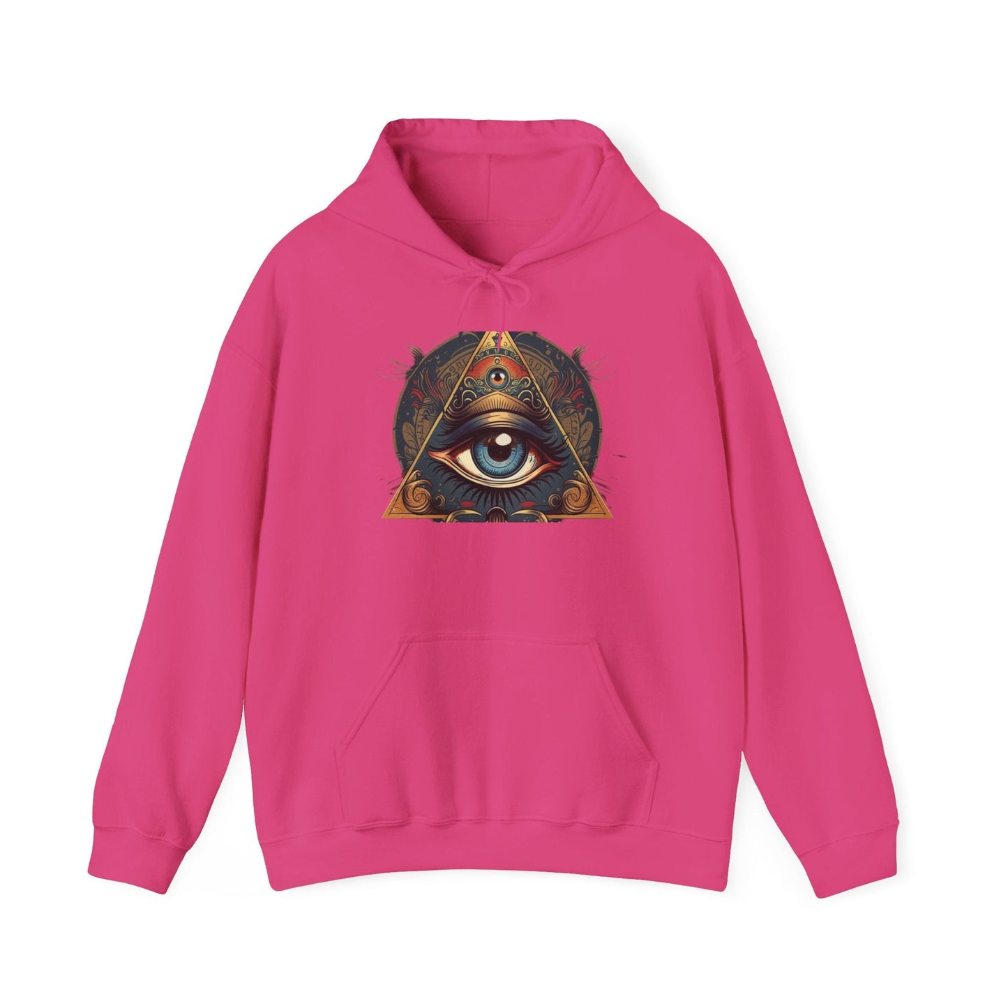 Mystical All-Seeing Eye Hoodie - Cozy Unisex Oversized Sweatshirt, Perfect for Gifts, Spiritual Style, Everyday Wear, Casual Comfort