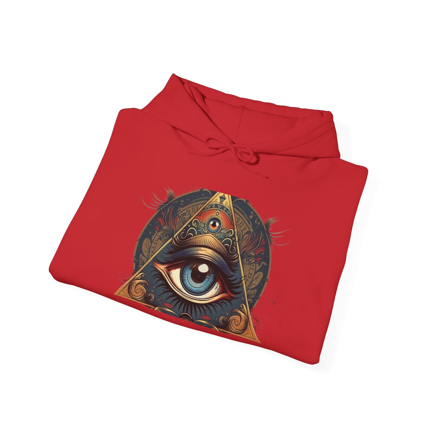 Mystical All-Seeing Eye Hoodie - Cozy Unisex Oversized Sweatshirt, Perfect for Gifts, Spiritual Style, Everyday Wear, Casual Comfort