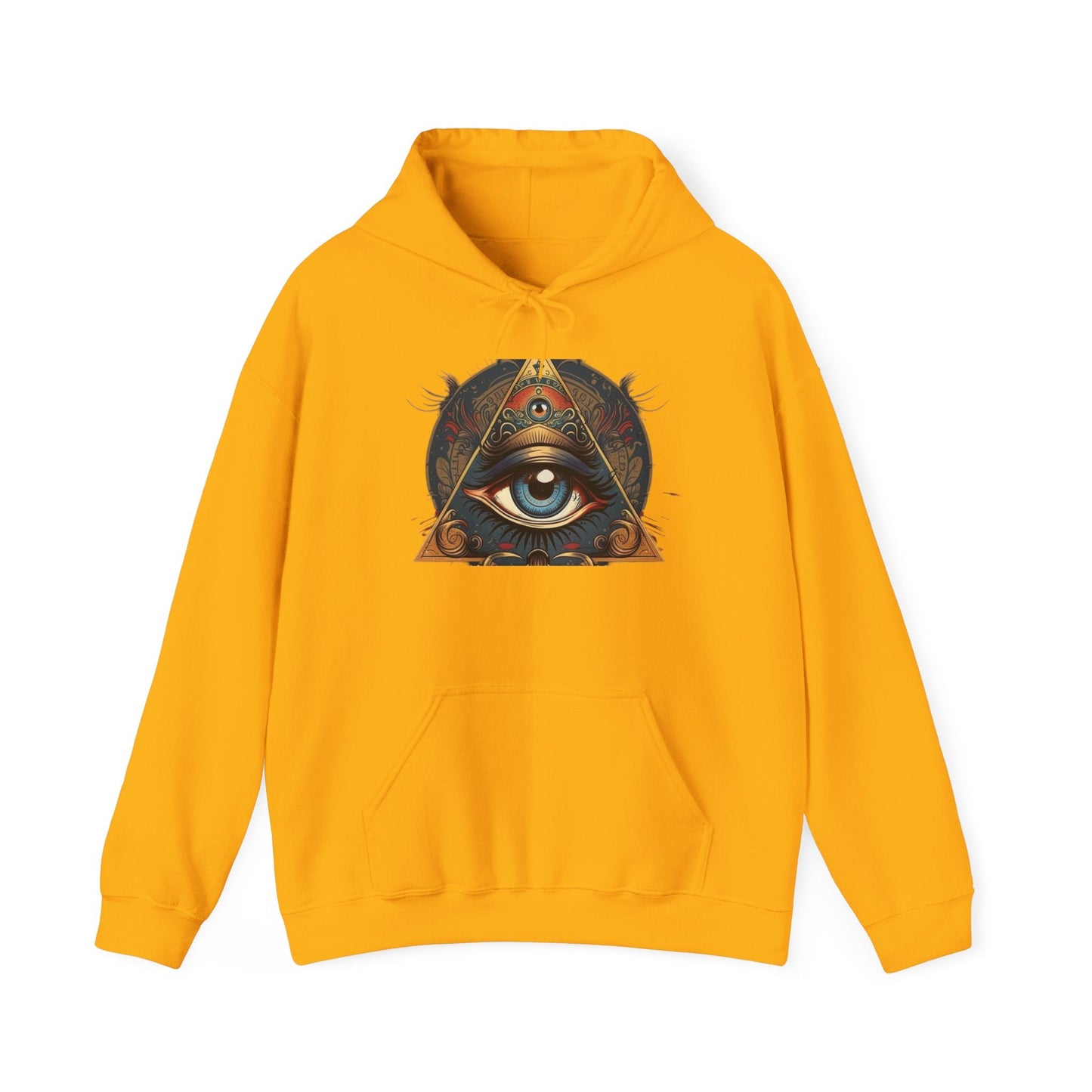 Mystical All-Seeing Eye Hoodie - Cozy Unisex Oversized Sweatshirt, Perfect for Gifts, Spiritual Style, Everyday Wear, Casual Comfort