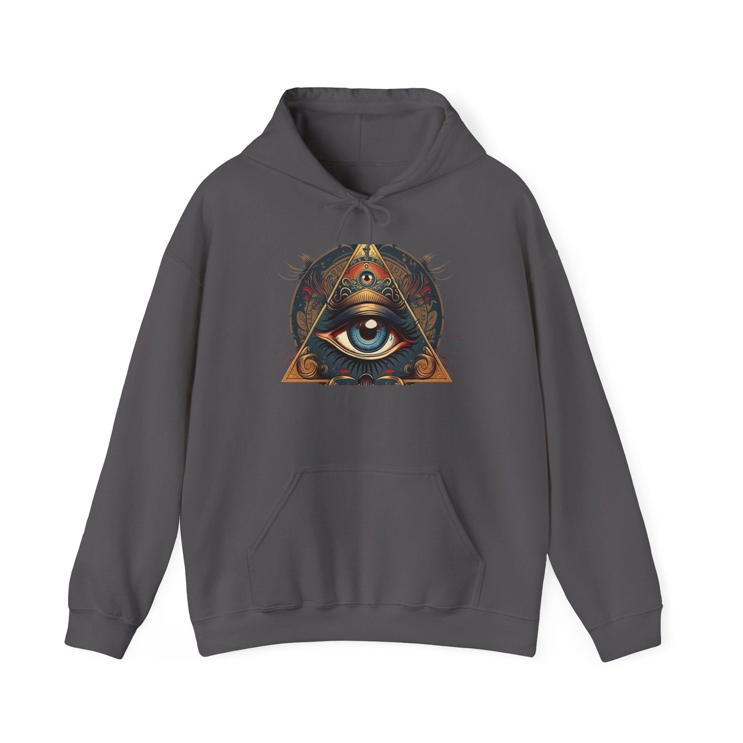 Mystical All-Seeing Eye Hoodie - Cozy Unisex Oversized Sweatshirt, Perfect for Gifts, Spiritual Style, Everyday Wear, Casual Comfort