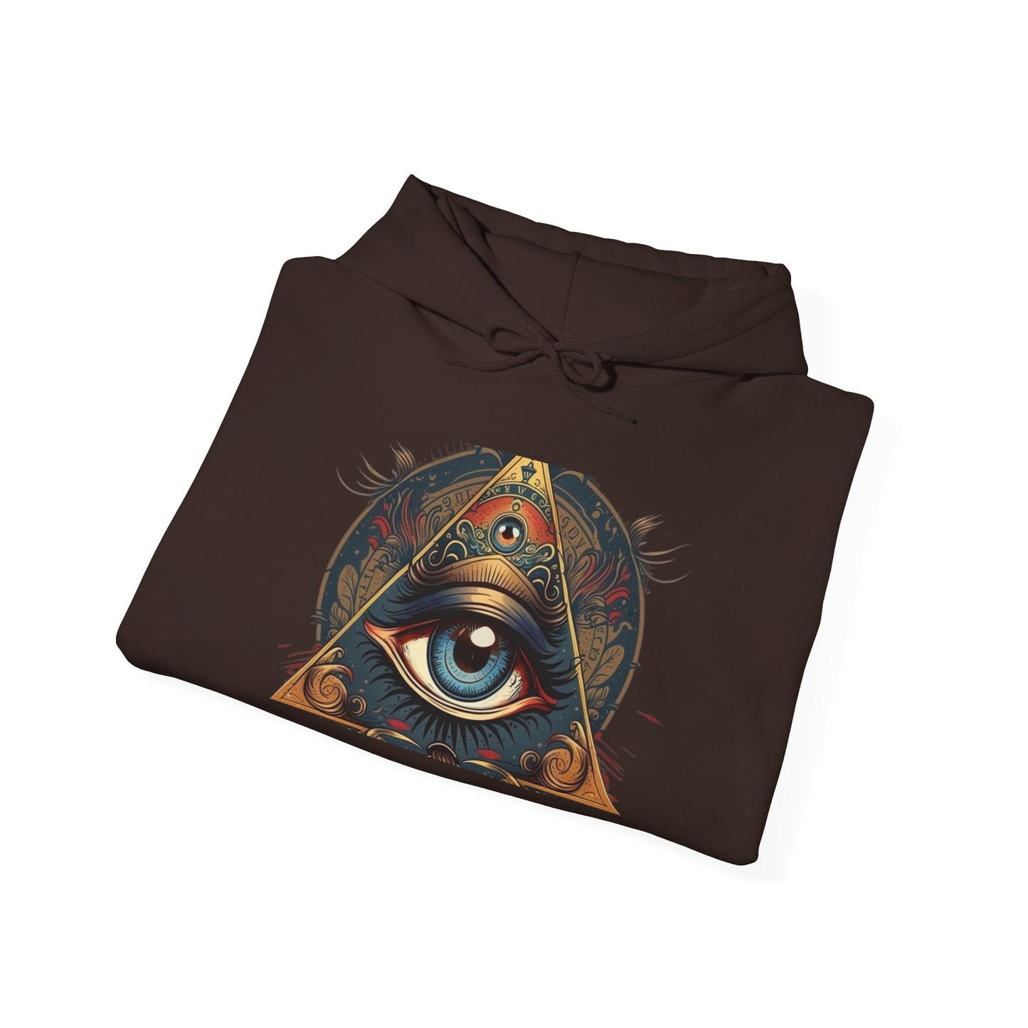 Mystical All-Seeing Eye Hoodie - Cozy Unisex Oversized Sweatshirt, Perfect for Gifts, Spiritual Style, Everyday Wear, Casual Comfort