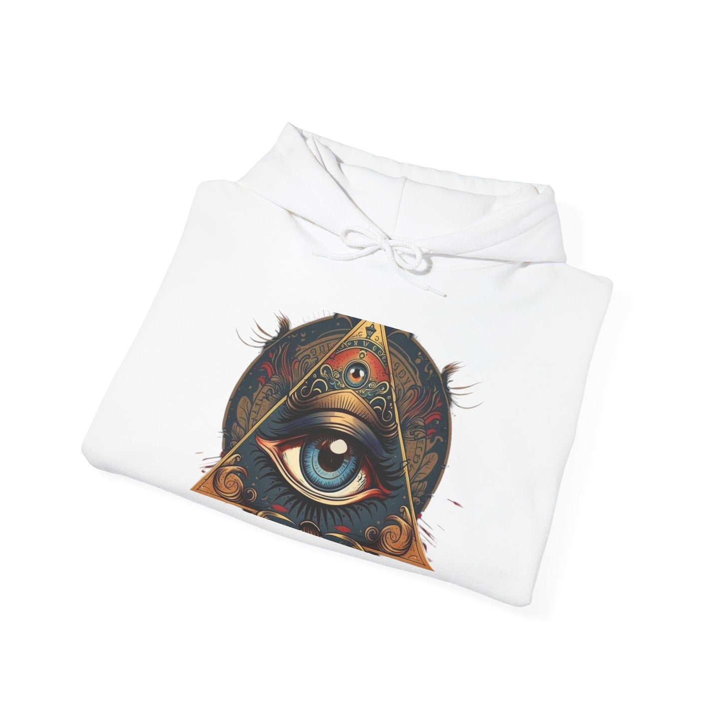Mystical All-Seeing Eye Hoodie - Cozy Unisex Oversized Sweatshirt, Perfect for Gifts, Spiritual Style, Everyday Wear, Casual Comfort