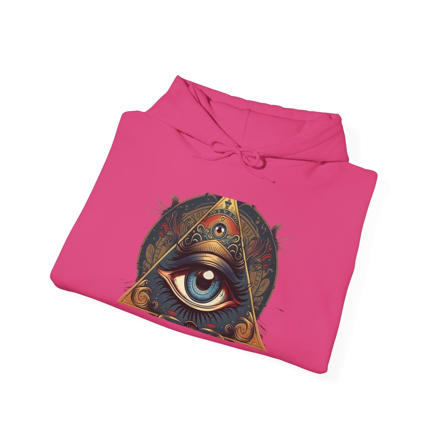 Mystical All-Seeing Eye Hoodie - Cozy Unisex Oversized Sweatshirt, Perfect for Gifts, Spiritual Style, Everyday Wear, Casual Comfort