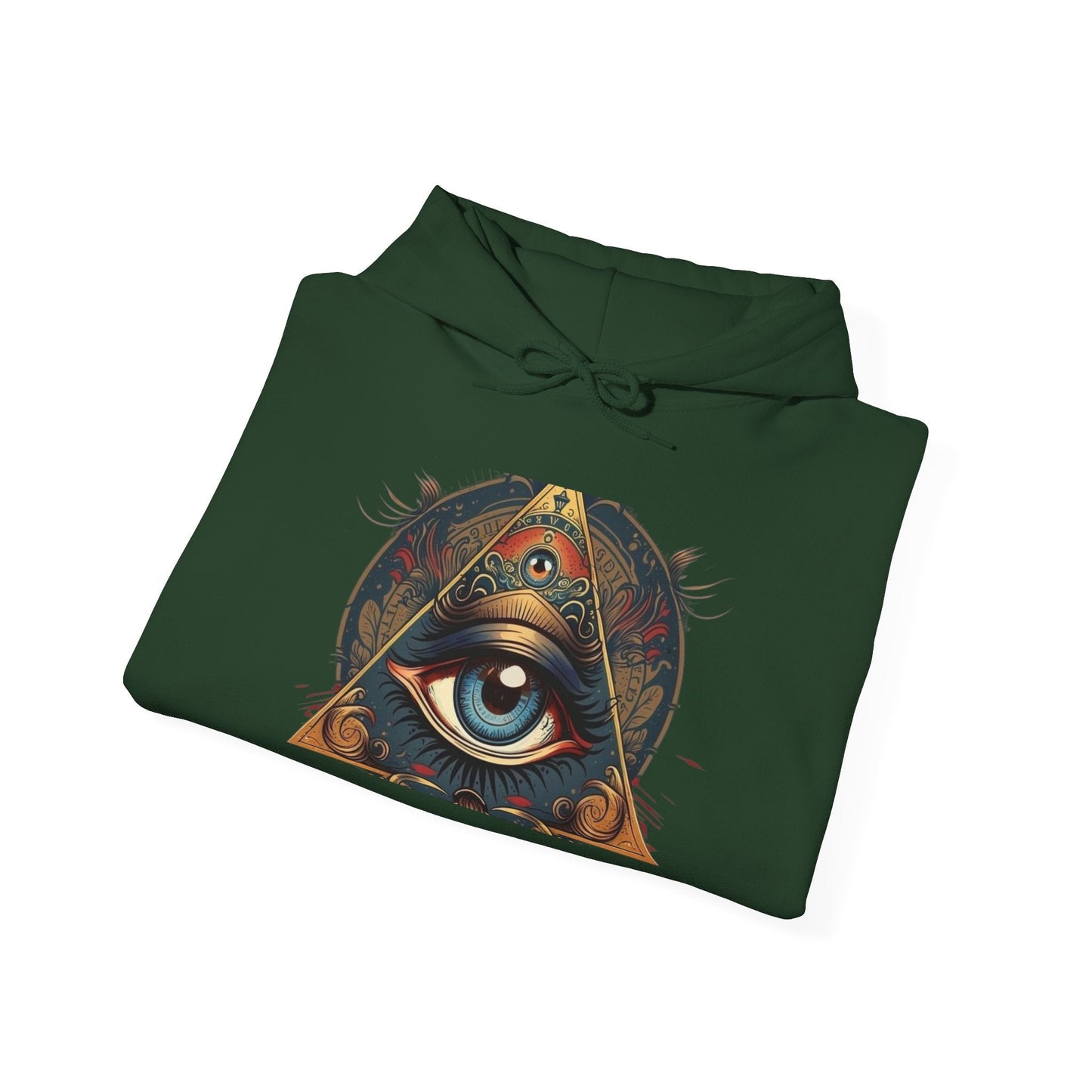 Mystical All-Seeing Eye Hoodie - Cozy Unisex Oversized Sweatshirt, Perfect for Gifts, Spiritual Style, Everyday Wear, Casual Comfort