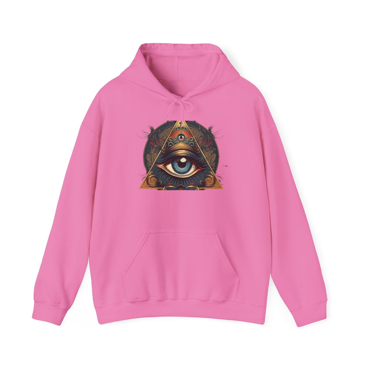 Mystical All-Seeing Eye Hoodie - Cozy Unisex Oversized Sweatshirt, Perfect for Gifts, Spiritual Style, Everyday Wear, Casual Comfort