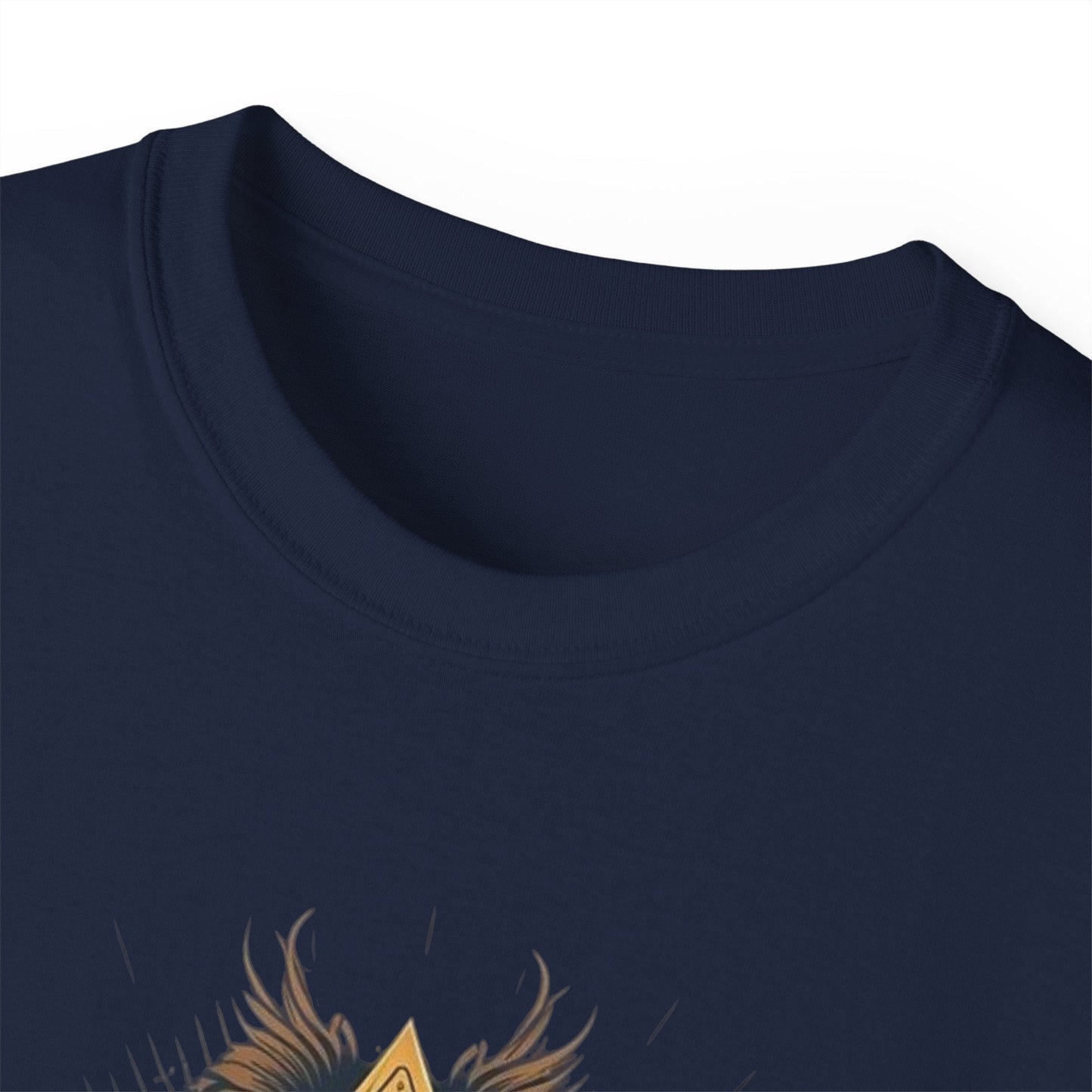 Mystical Eye Unisex Cotton Tee, Bohemian T-Shirt, Spiritual Graphic Tee, Casual Wear, Perfect for Festivals, Gift for All Occasions