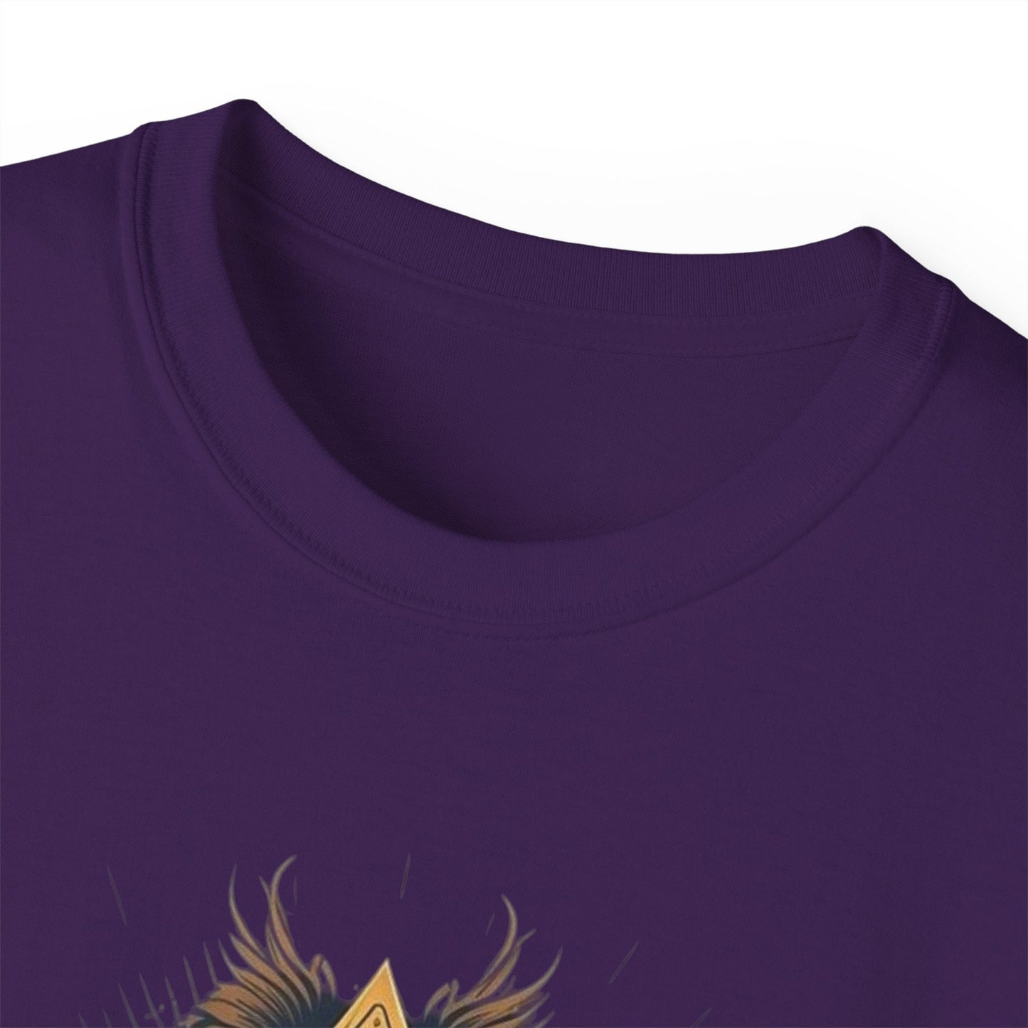 Mystical Eye Unisex Cotton Tee, Bohemian T-Shirt, Spiritual Graphic Tee, Casual Wear, Perfect for Festivals, Gift for All Occasions
