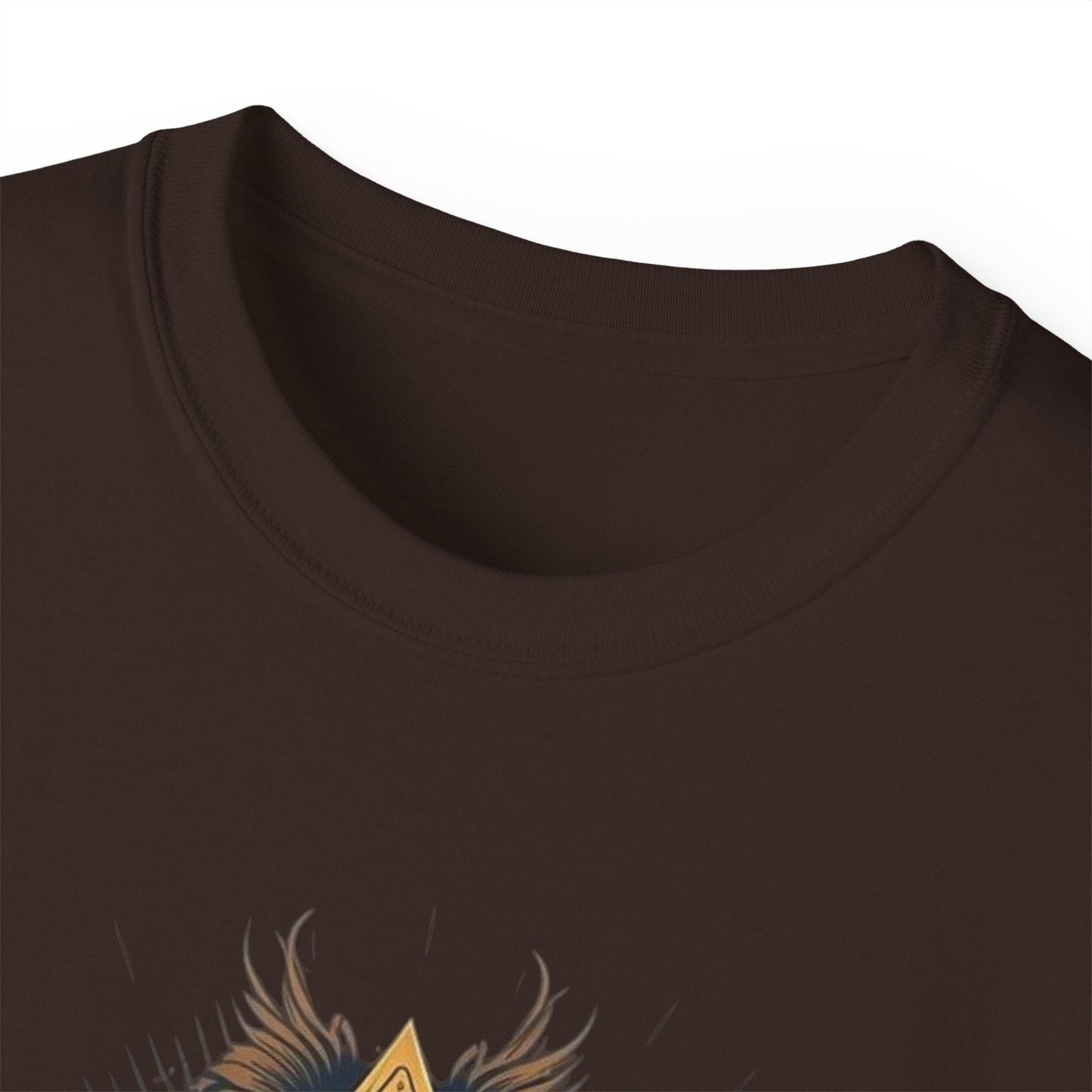 Mystical Eye Unisex Cotton Tee, Bohemian T-Shirt, Spiritual Graphic Tee, Casual Wear, Perfect for Festivals, Gift for All Occasions