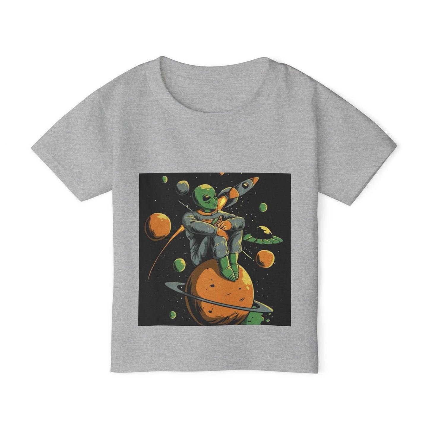 Outer Space Adventure Toddler T-Shirt | Cute Alien Graphic Tee
