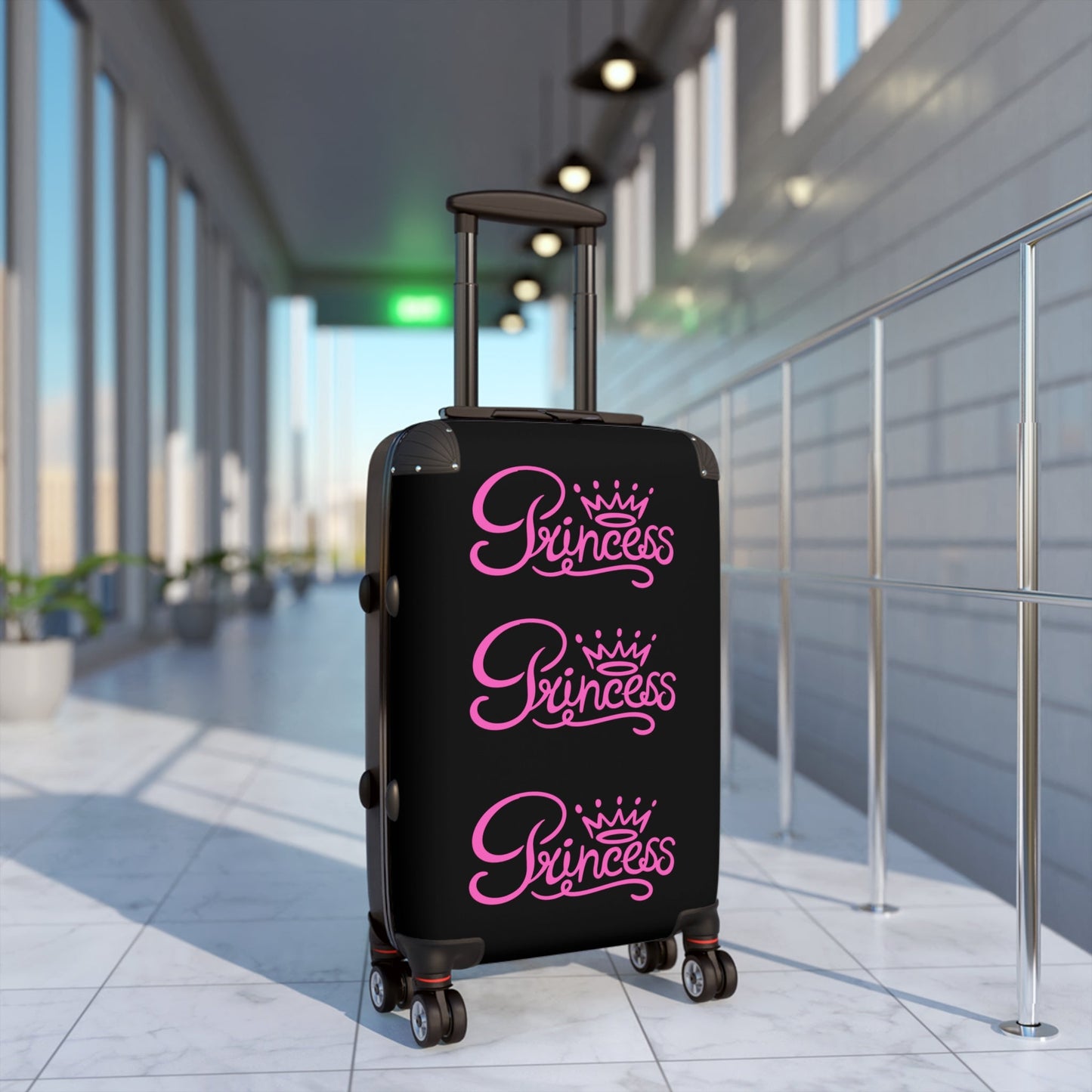 Princess Suitcase - Cute Travel Luggage for Kids, Ideal for Birthdays, Travel, Holidays, Princess Parties, Personalized Gift