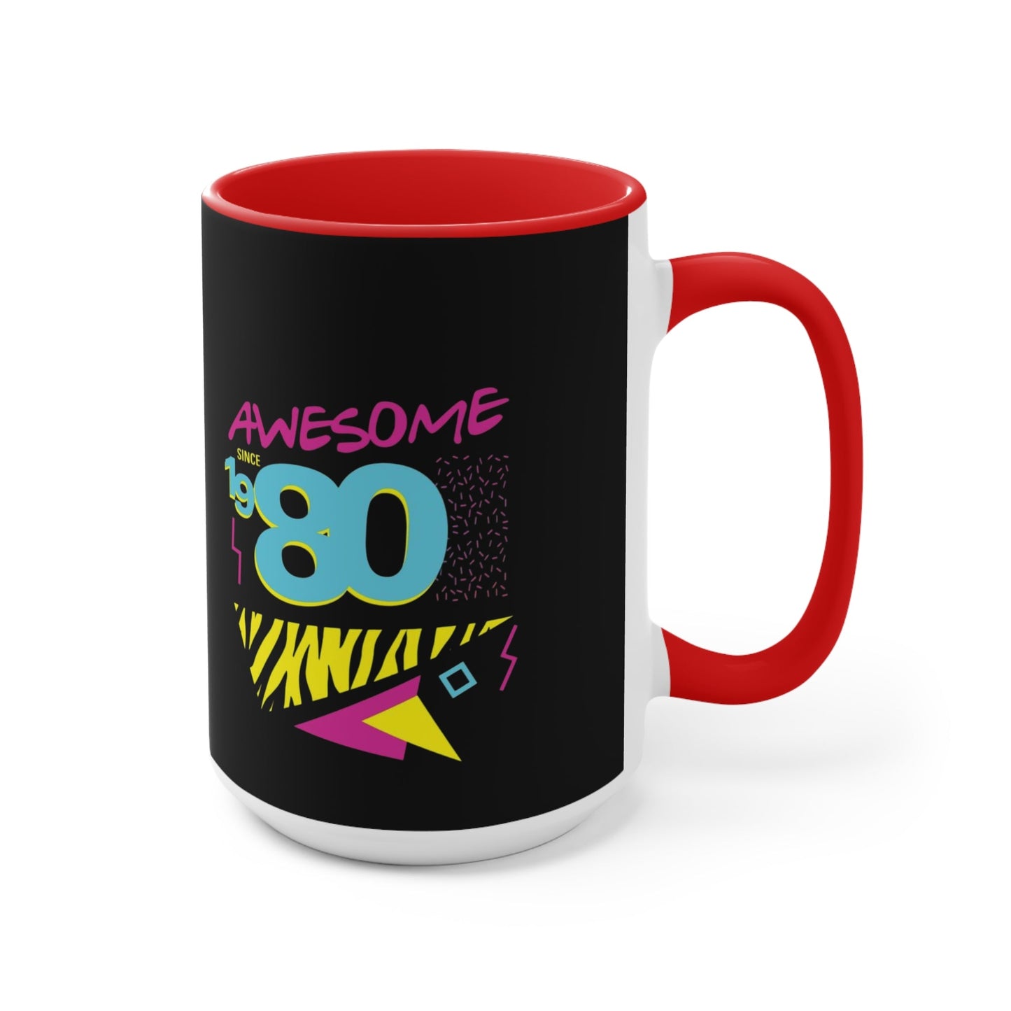Retro Coffee Mug - Colorful Design for Nostalgic Coffee Lovers