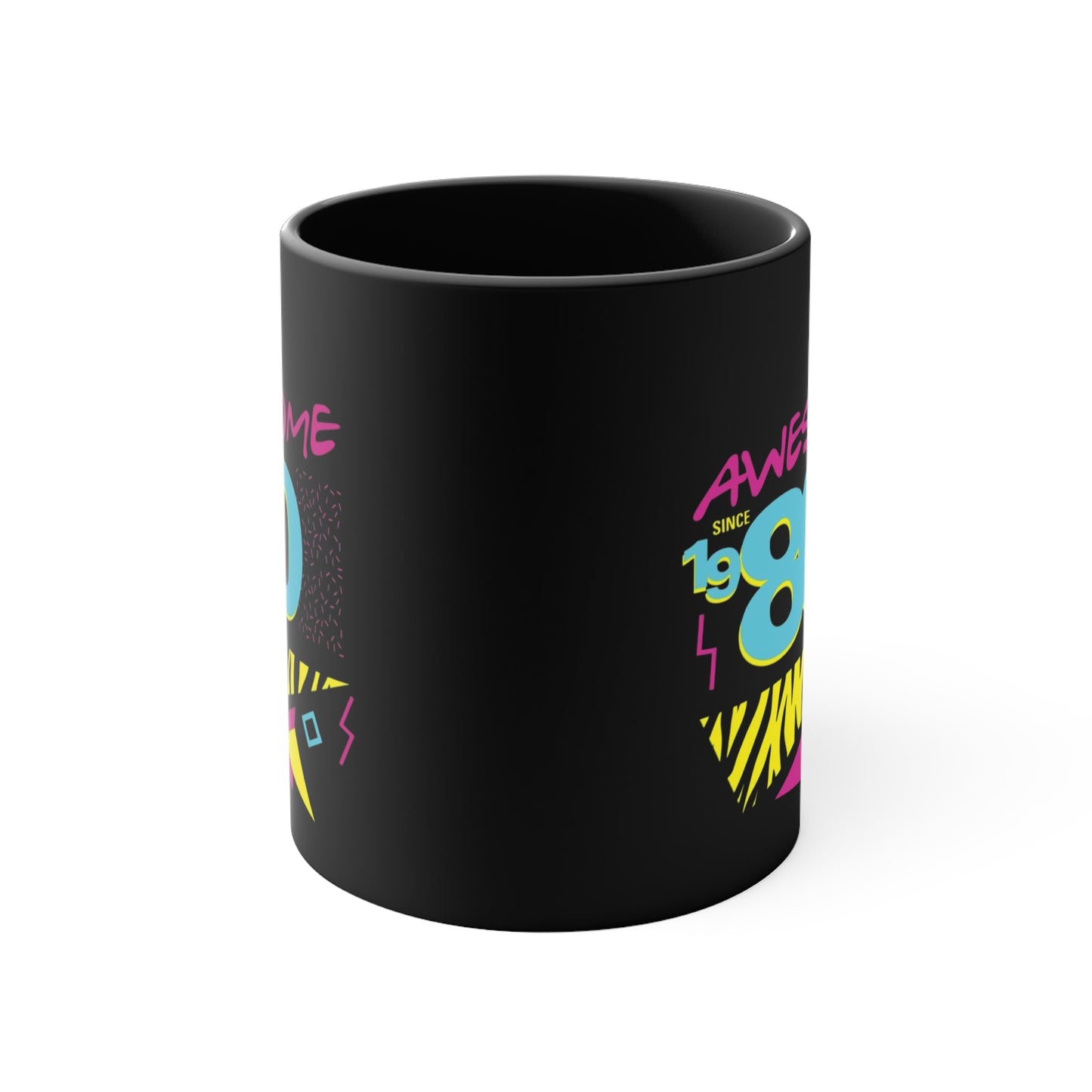 Retro Coffee Mug - Colorful Design for Nostalgic Coffee Lovers