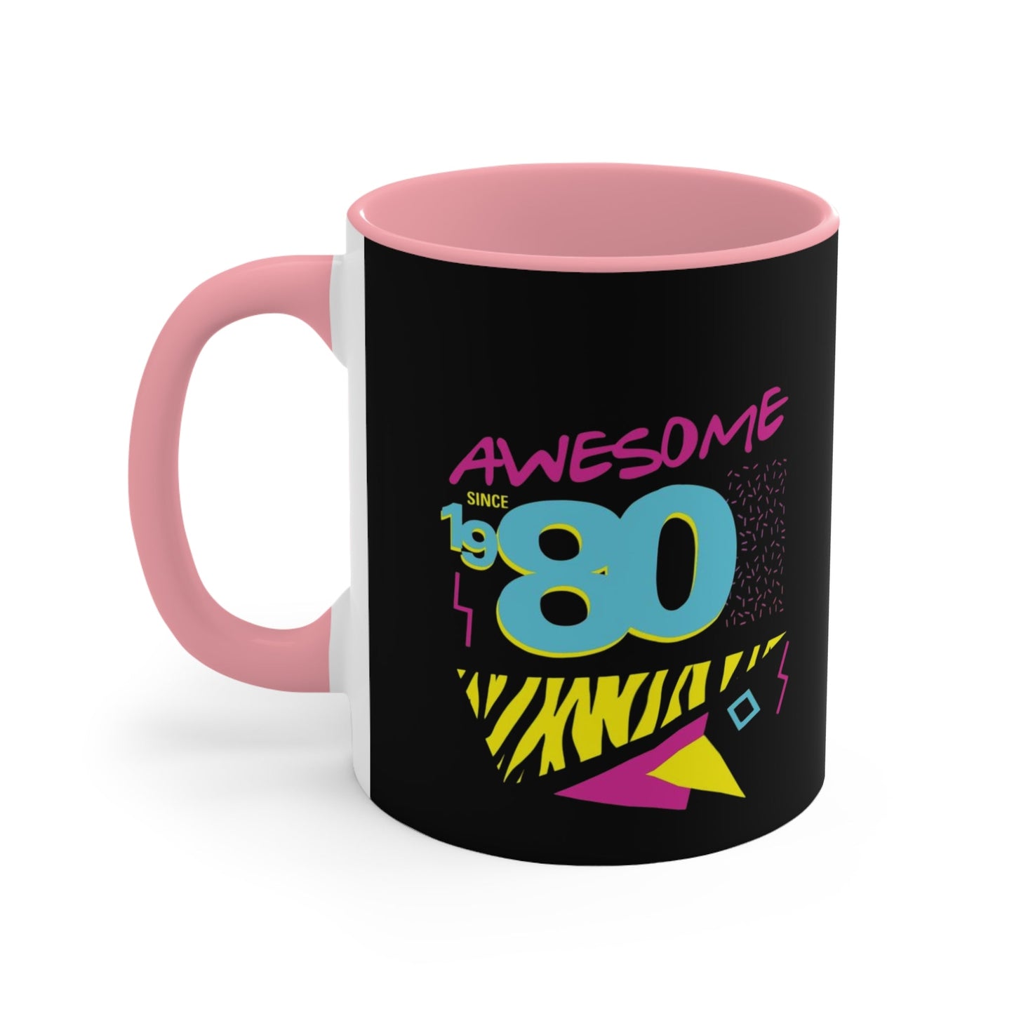 Retro Coffee Mug - Colorful Design for Nostalgic Coffee Lovers