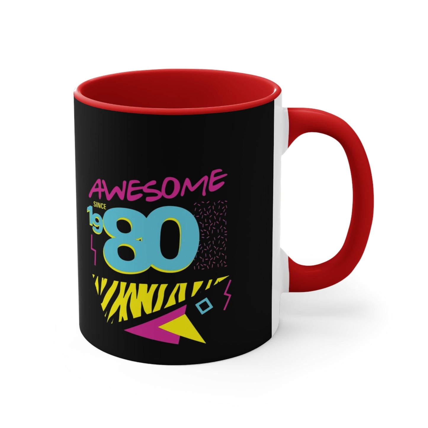 Retro Coffee Mug - Colorful Design for Nostalgic Coffee Lovers