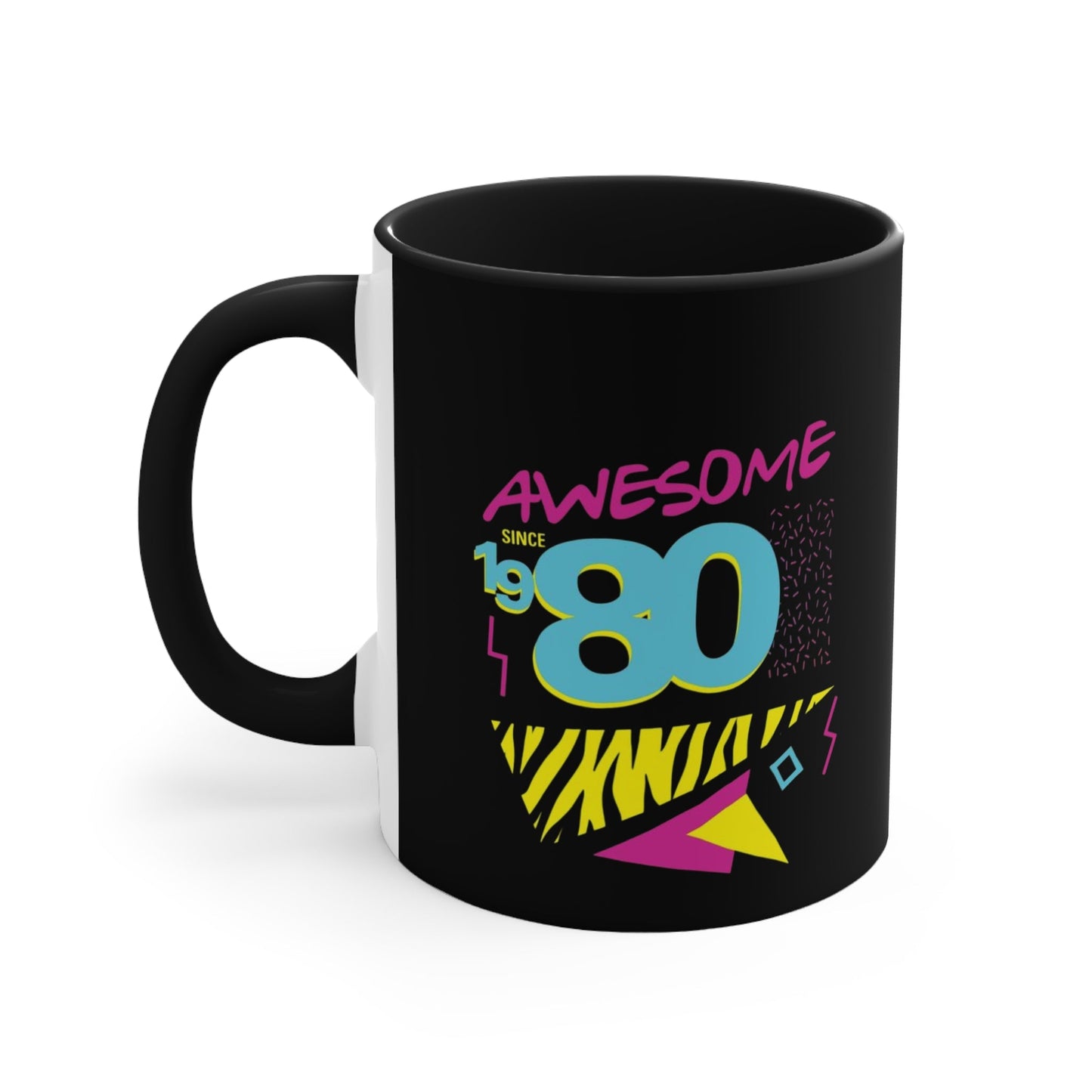 Retro Coffee Mug - Colorful Design for Nostalgic Coffee Lovers