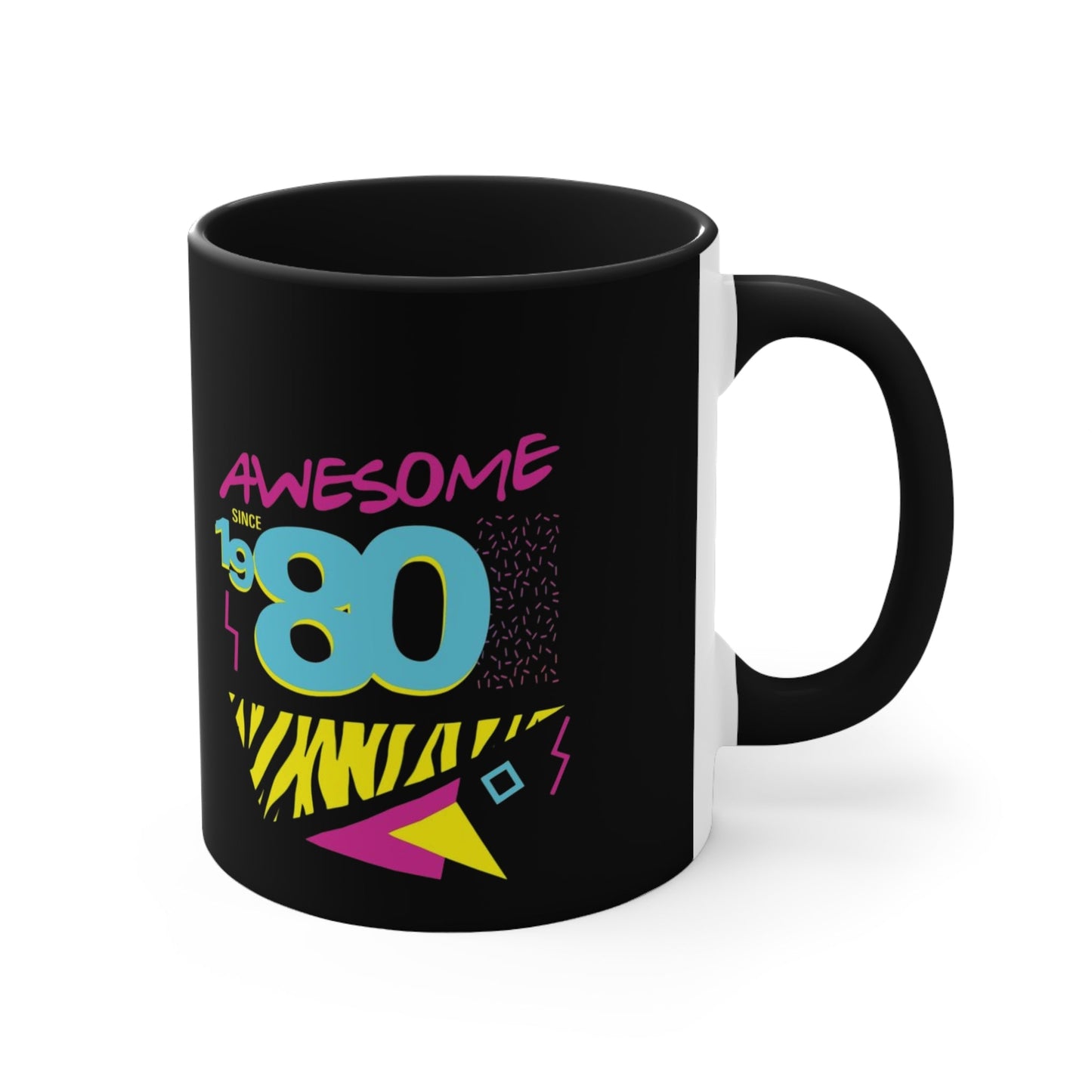 Retro Coffee Mug - Colorful Design for Nostalgic Coffee Lovers