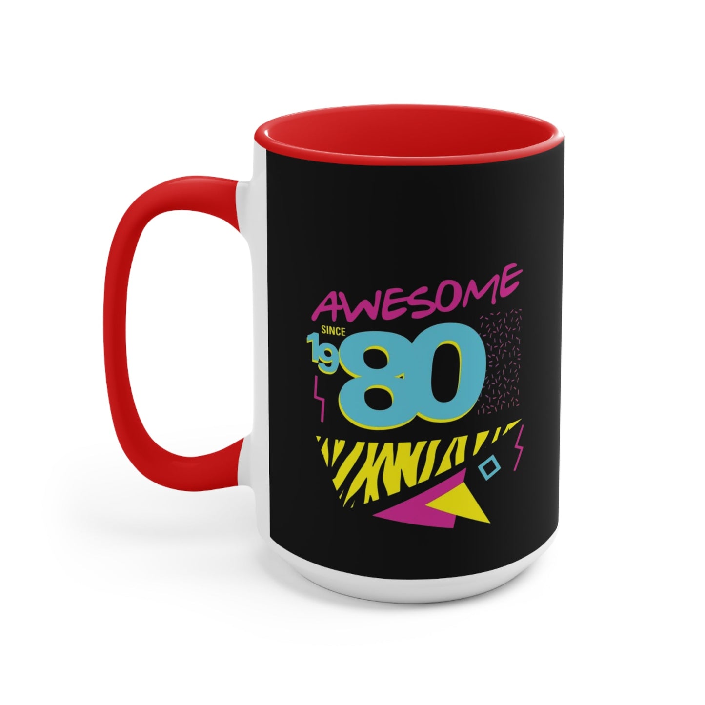 Retro Coffee Mug - Colorful Design for Nostalgic Coffee Lovers