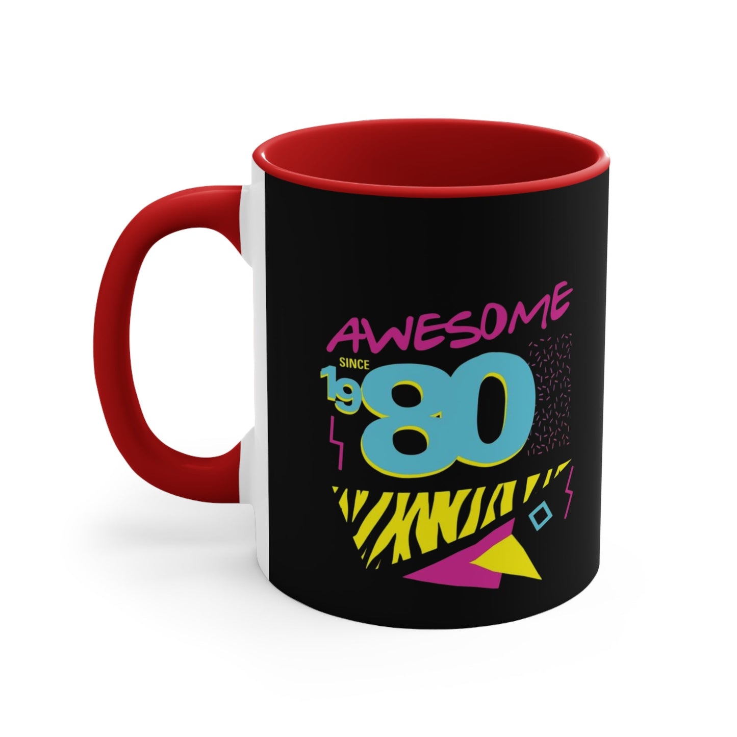 Retro Coffee Mug - Colorful Design for Nostalgic Coffee Lovers