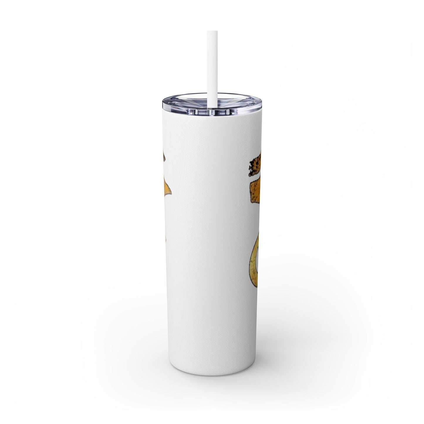 Skinny Tumbler with Straw, 20oz