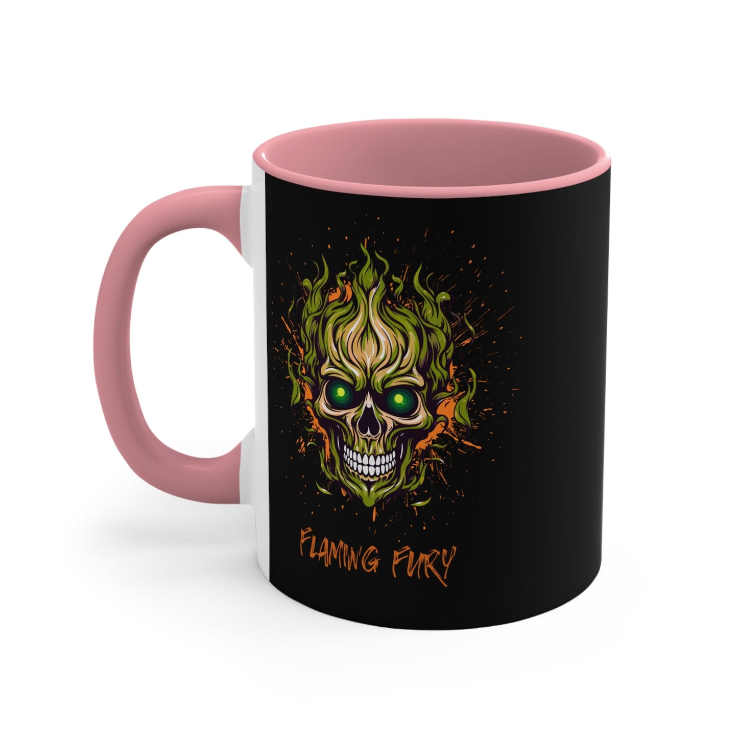 Skull coffeecup- Bold Skull Design for Halloween and Everyday Use
