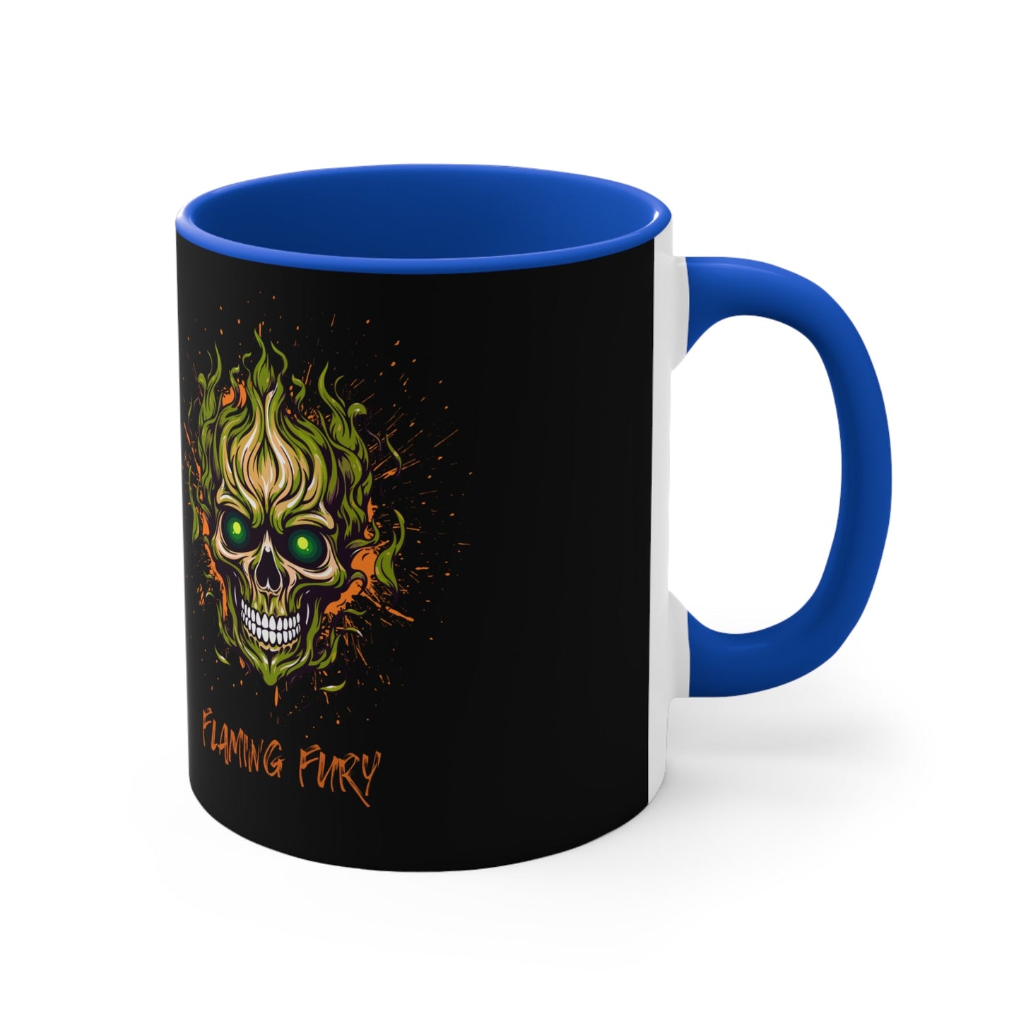 Skull coffeecup- Bold Skull Design for Halloween and Everyday Use