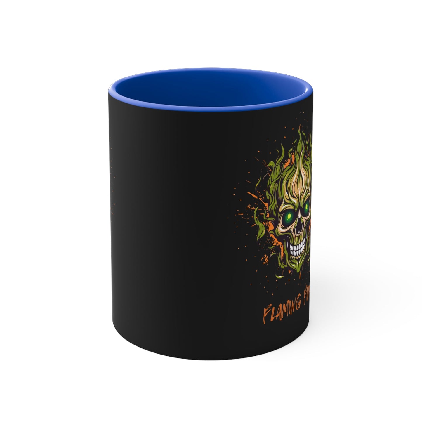 Skull coffeecup- Bold Skull Design for Halloween and Everyday Use