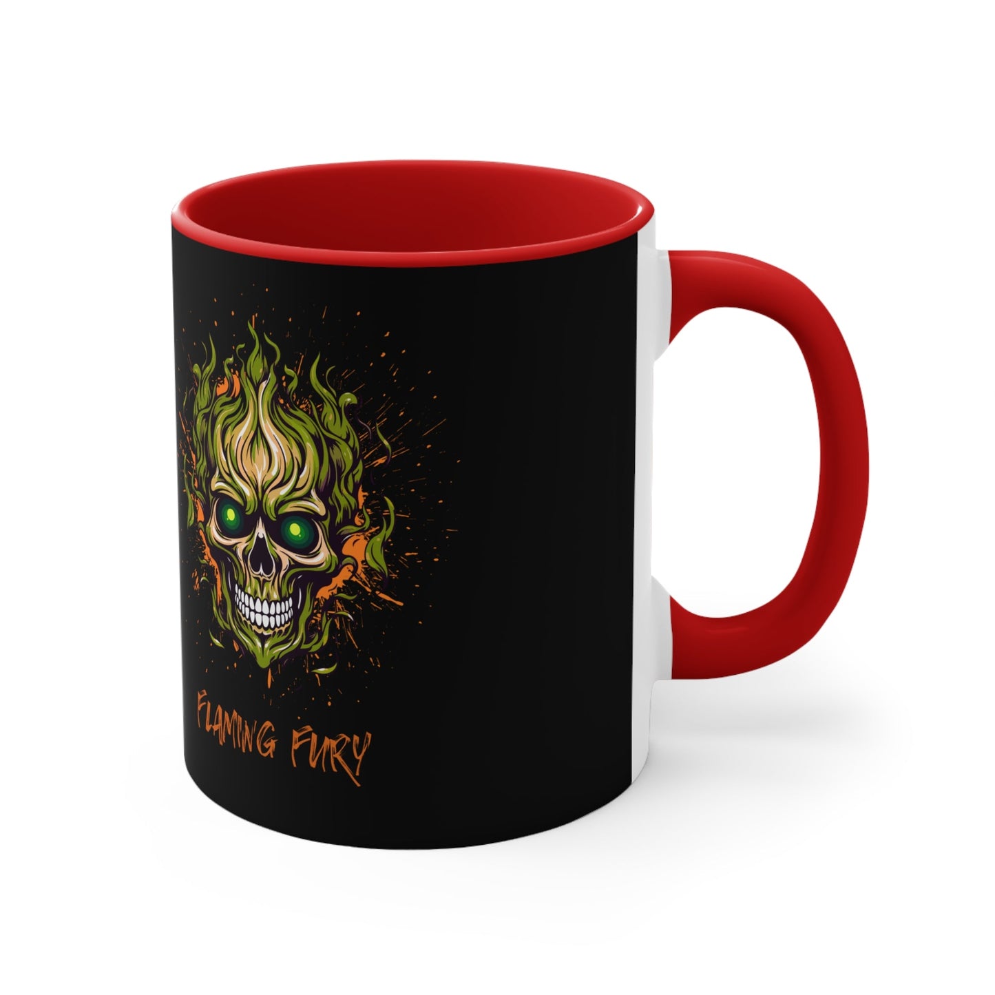 Skull coffeecup- Bold Skull Design for Halloween and Everyday Use