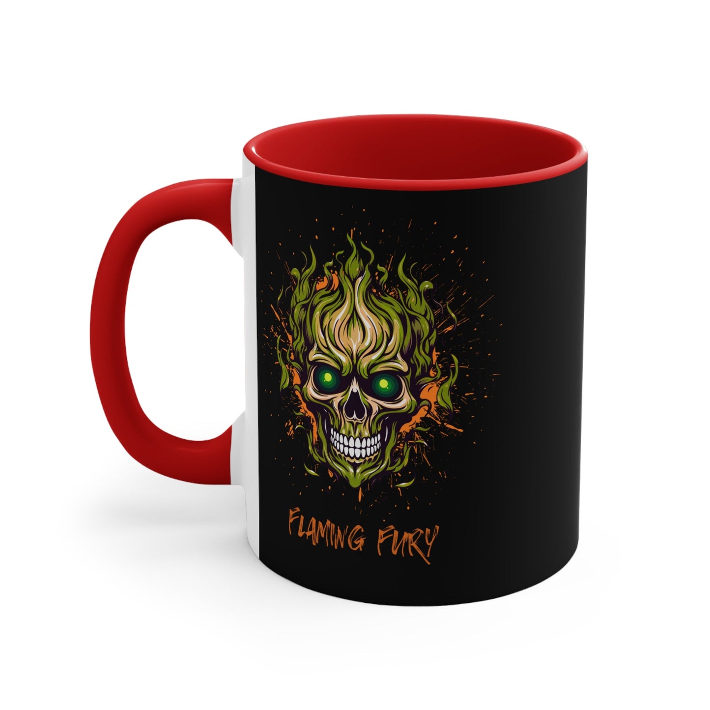 Skull coffeecup- Bold Skull Design for Halloween and Everyday Use