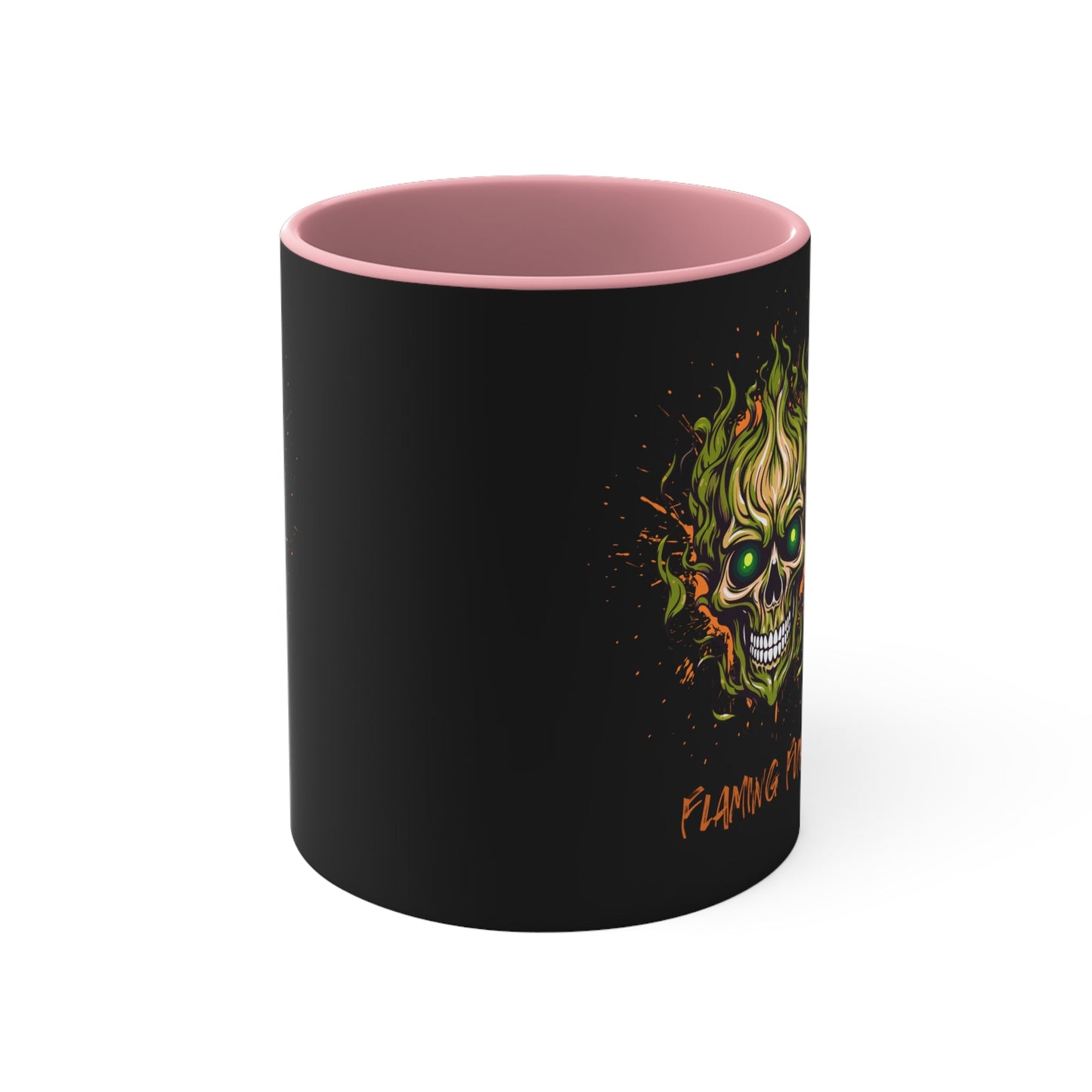 Skull coffeecup- Bold Skull Design for Halloween and Everyday Use