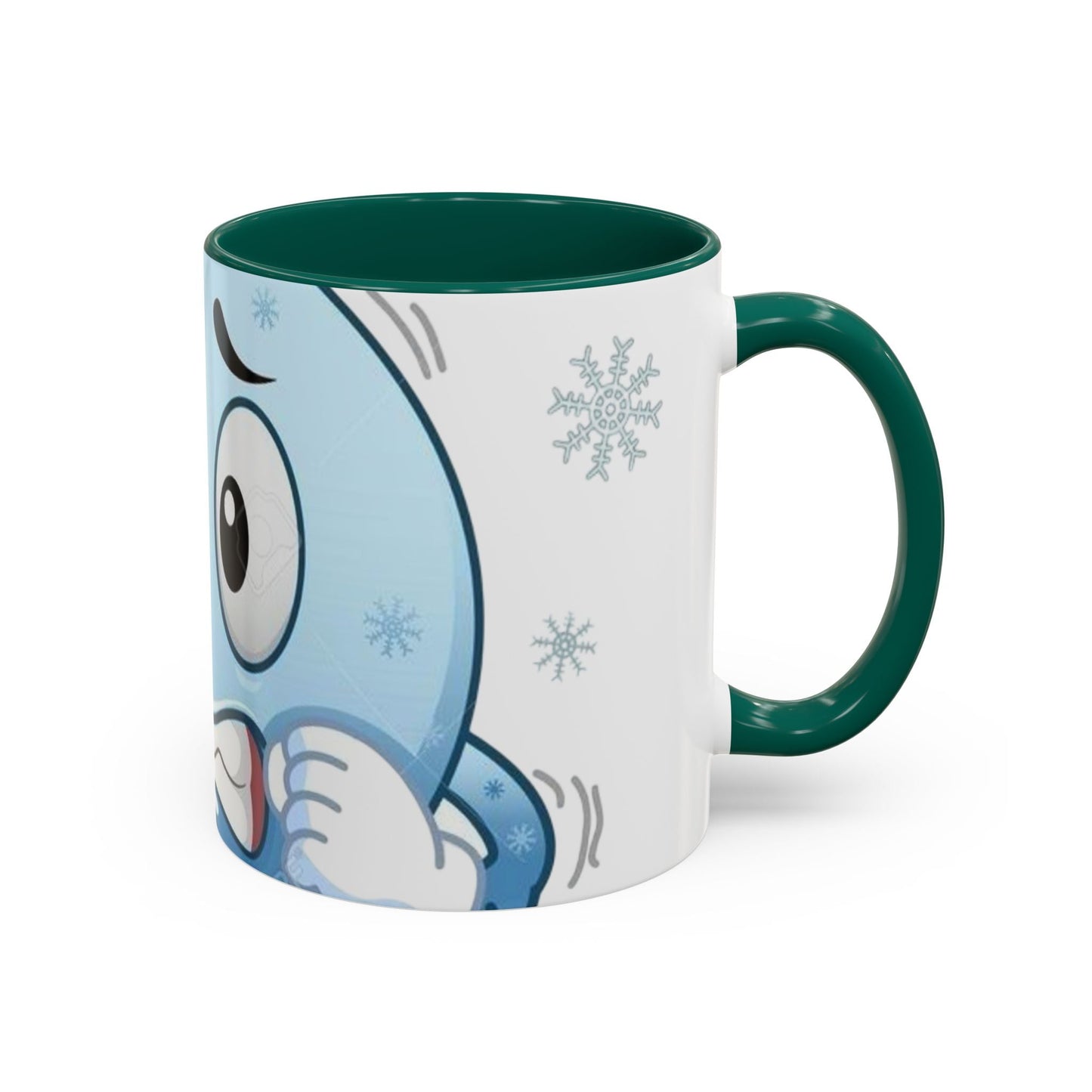 Smiley face cold emoji coffee mugs (11oz, 15oz)