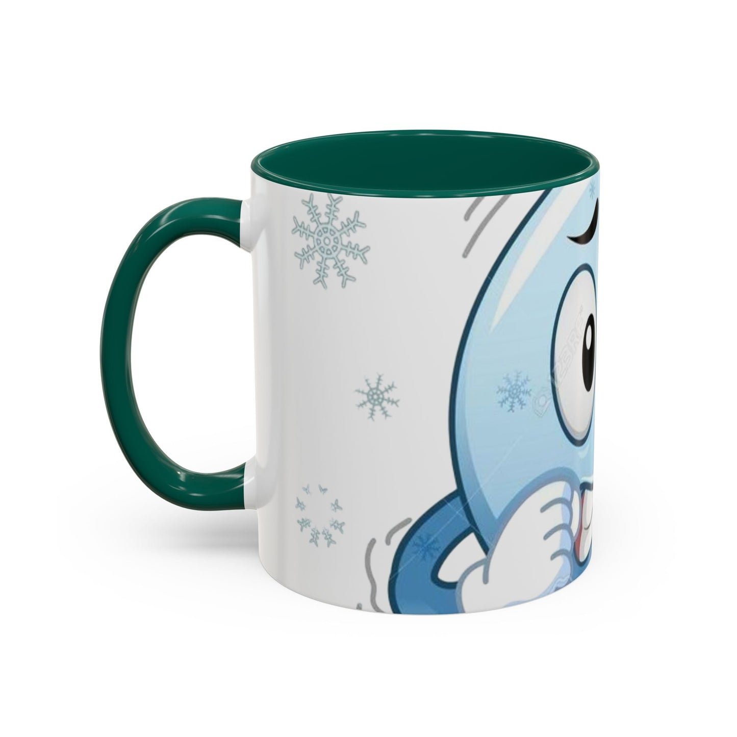 Smiley face cold emoji coffee mugs (11oz, 15oz)