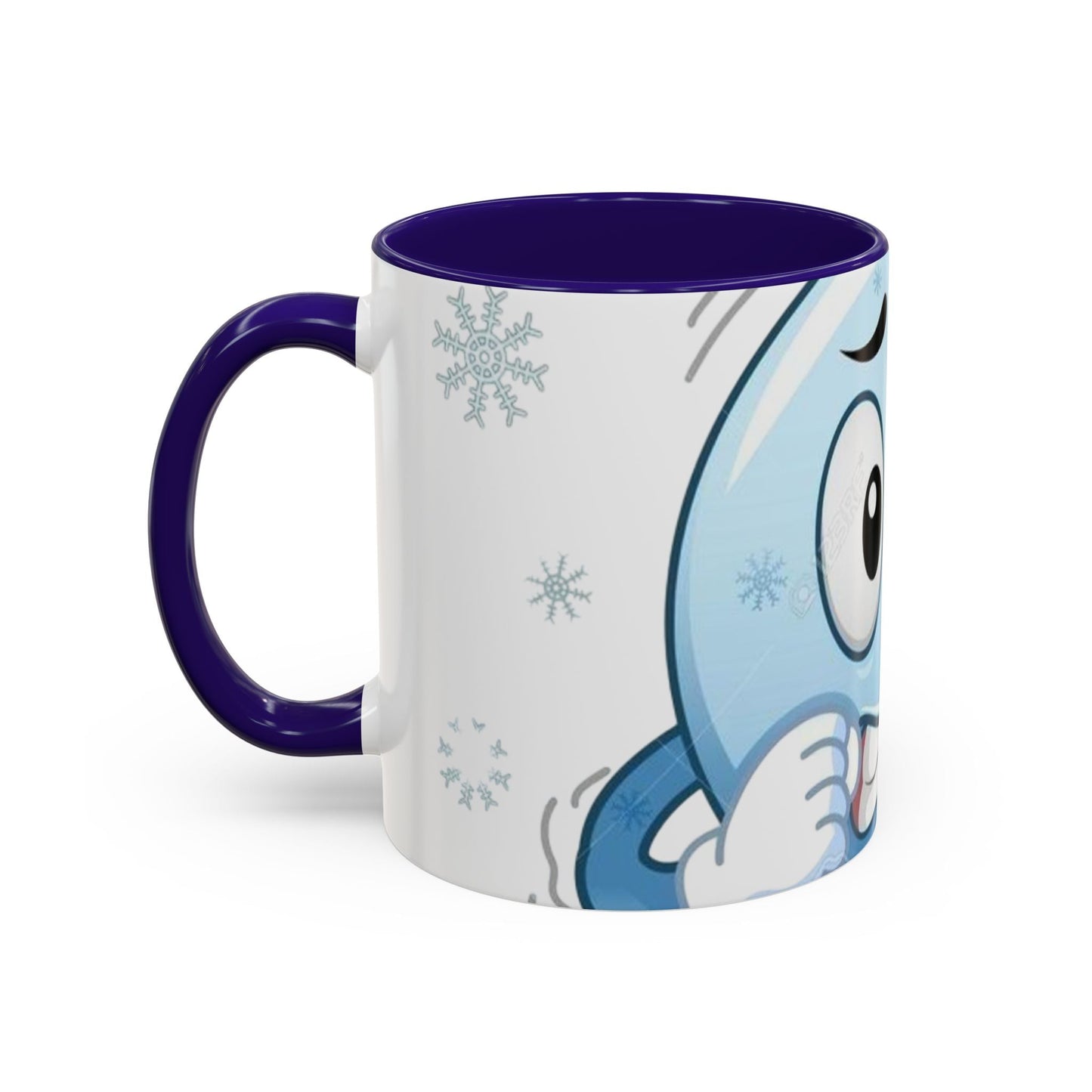 Smiley face cold emoji coffee mugs (11oz, 15oz)