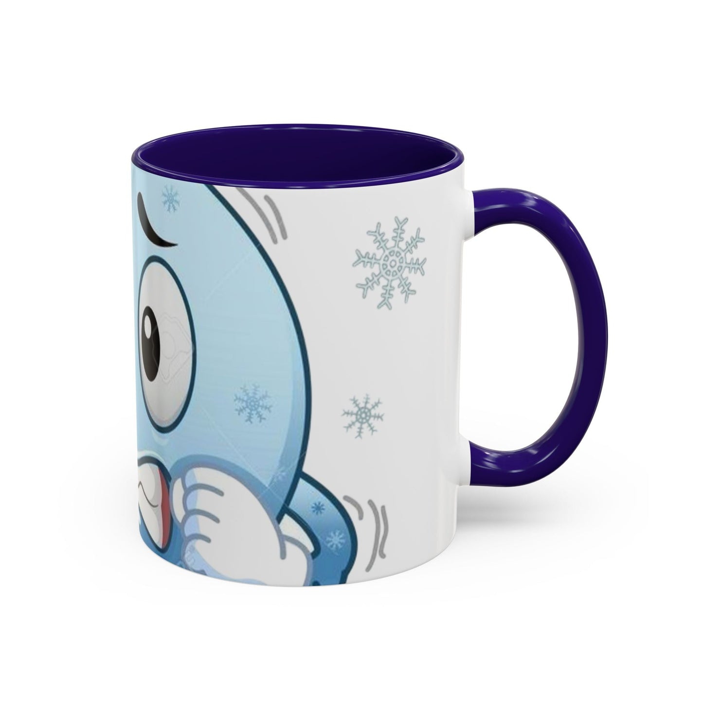 Smiley face cold emoji coffee mugs (11oz, 15oz)
