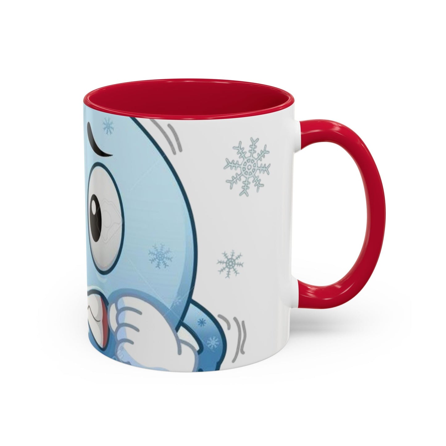 Smiley face cold emoji coffee mugs (11oz, 15oz)
