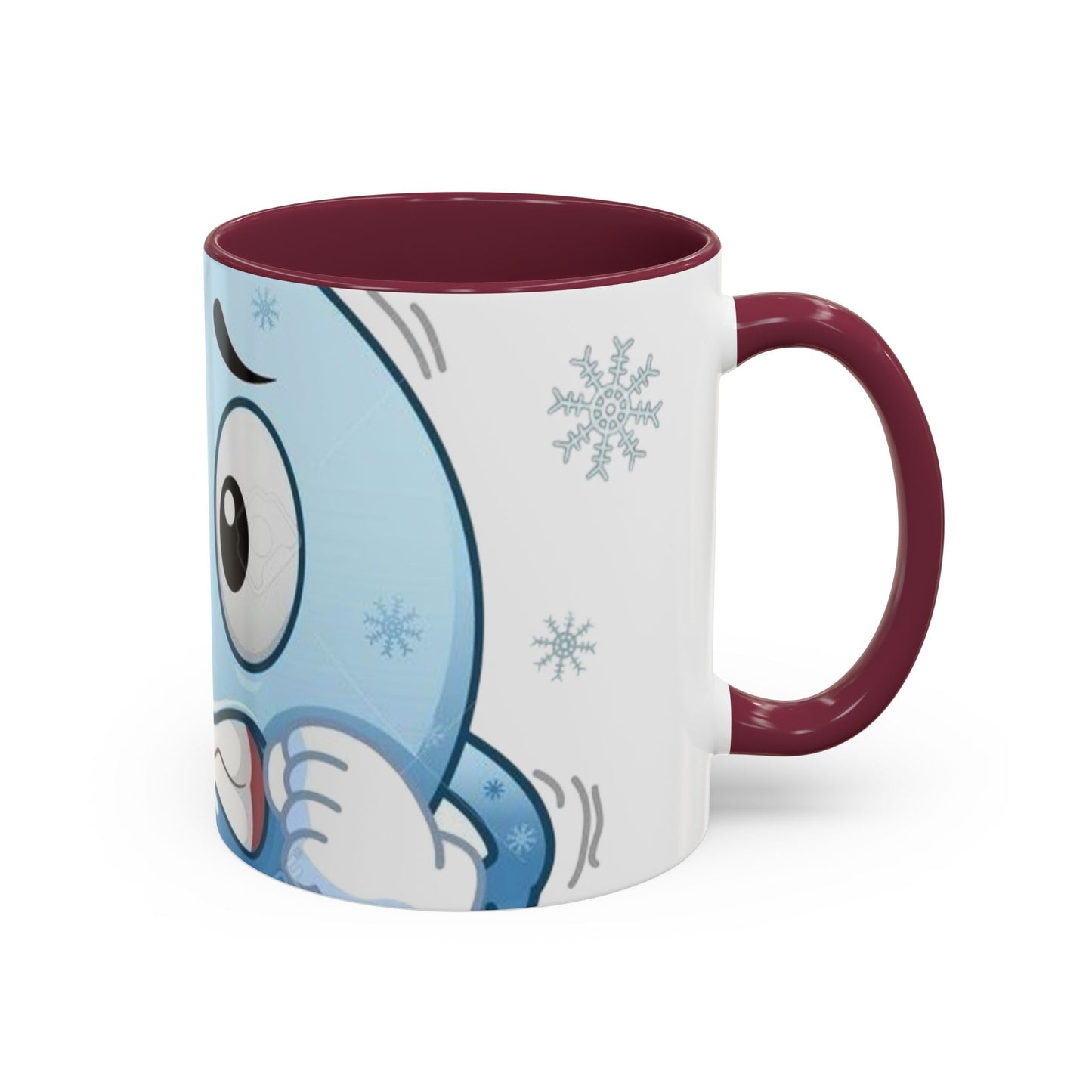 Smiley face cold emoji coffee mugs (11oz, 15oz)