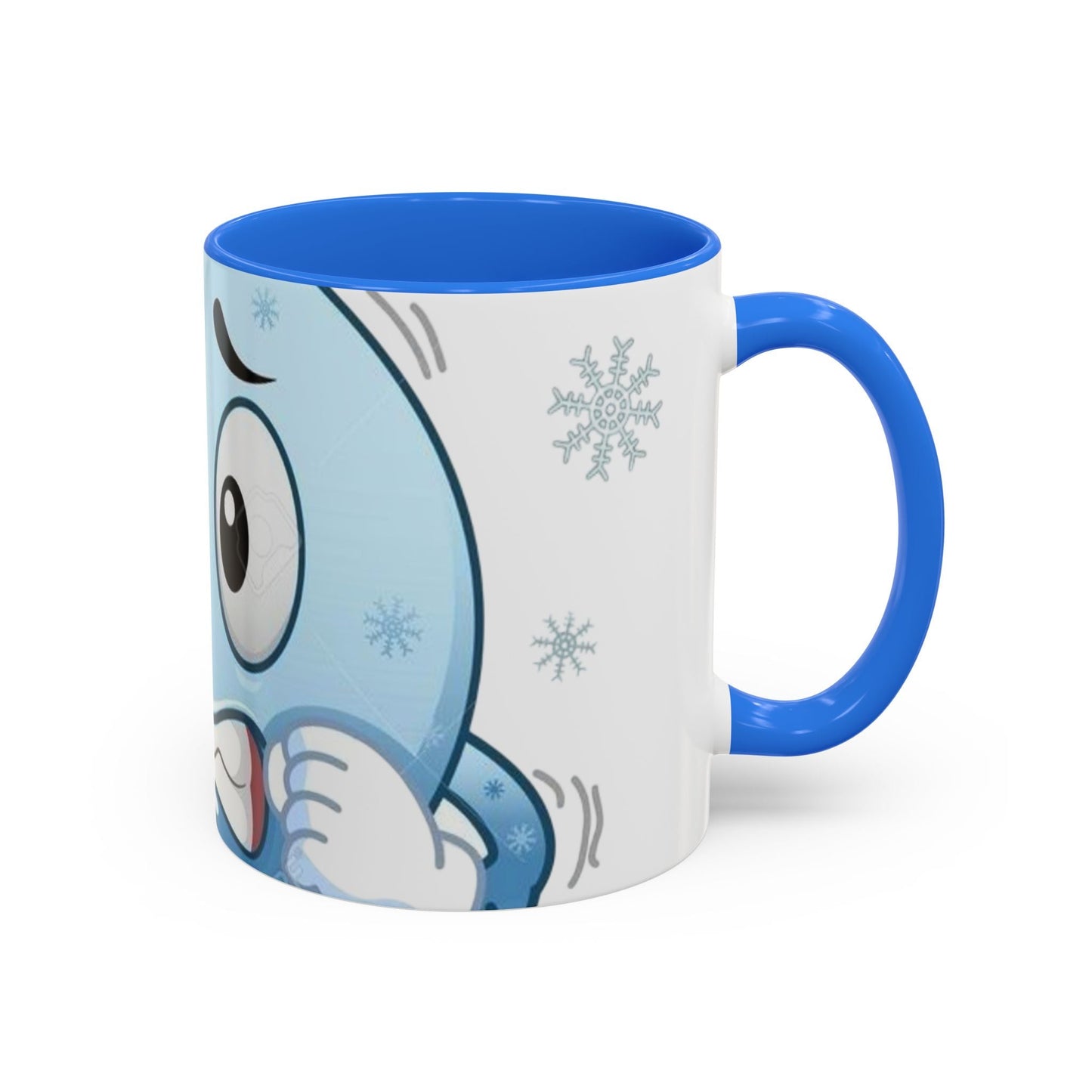 Smiley face cold emoji coffee mugs (11oz, 15oz)