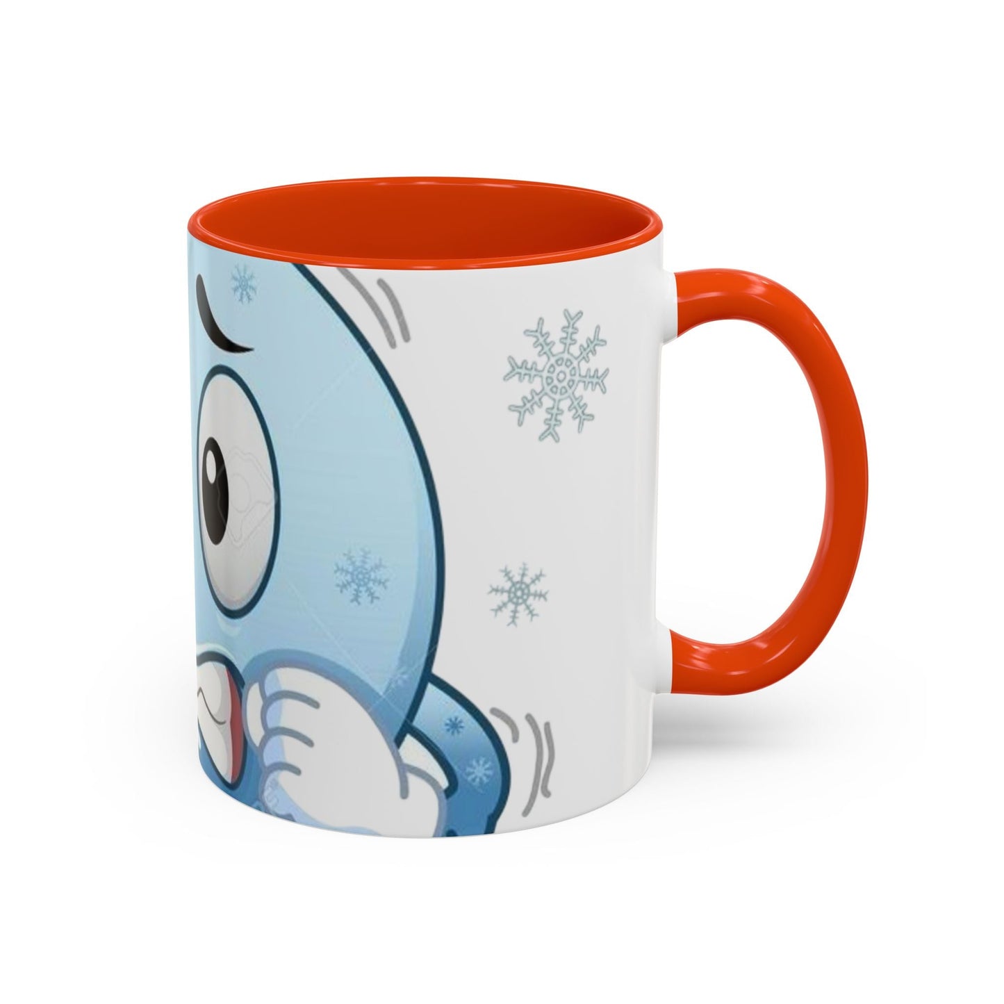 Smiley face cold emoji coffee mugs (11oz, 15oz)