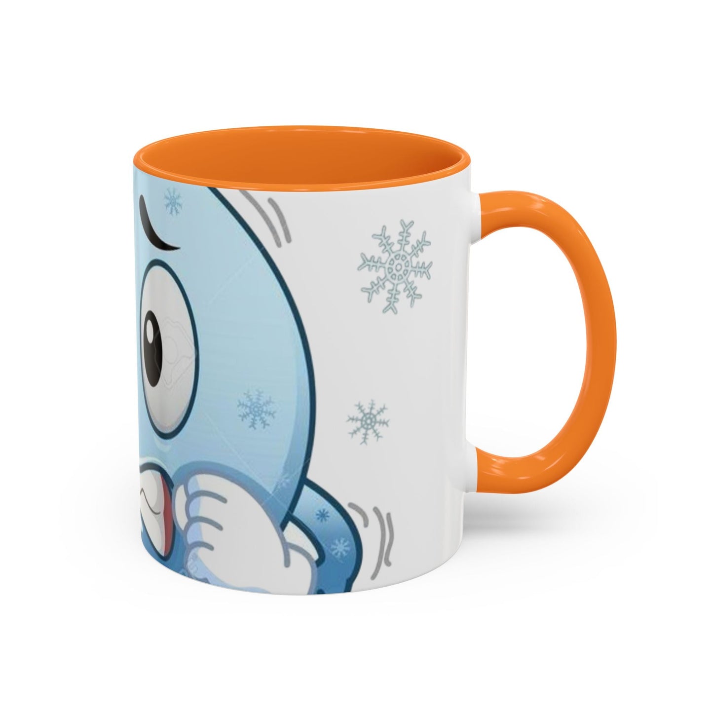 Smiley face cold emoji coffee mugs (11oz, 15oz)