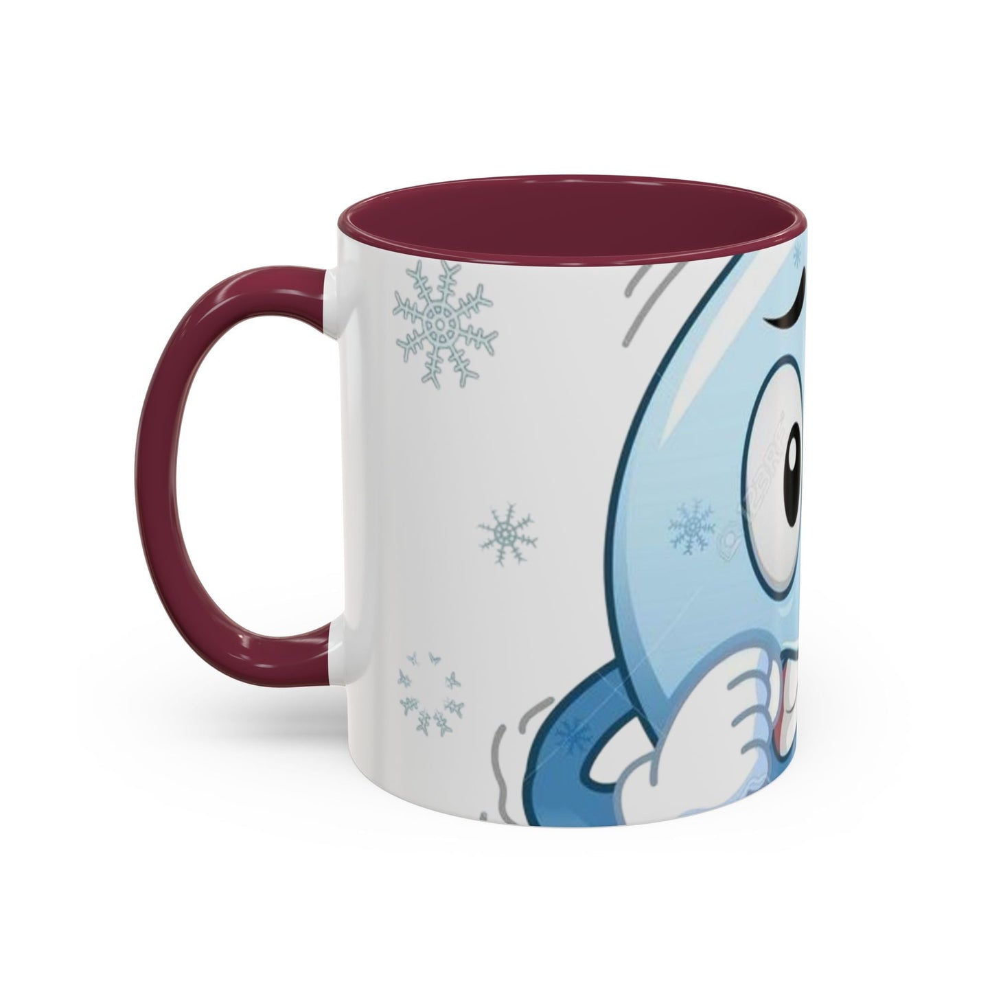 Smiley face cold emoji coffee mugs (11oz, 15oz)